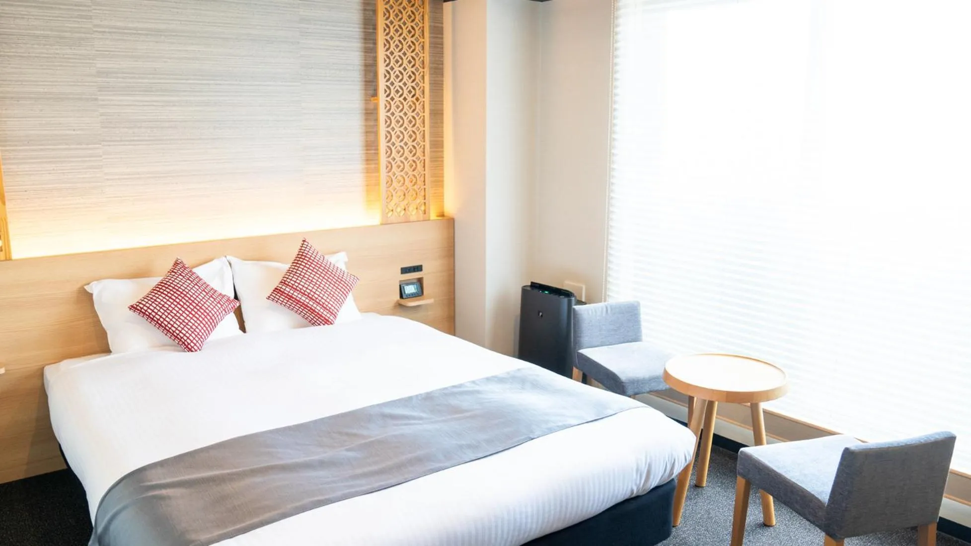 Photo of the whole room, Bed in Tabist kiki HOTEL KYOTO Gojo Karasuma