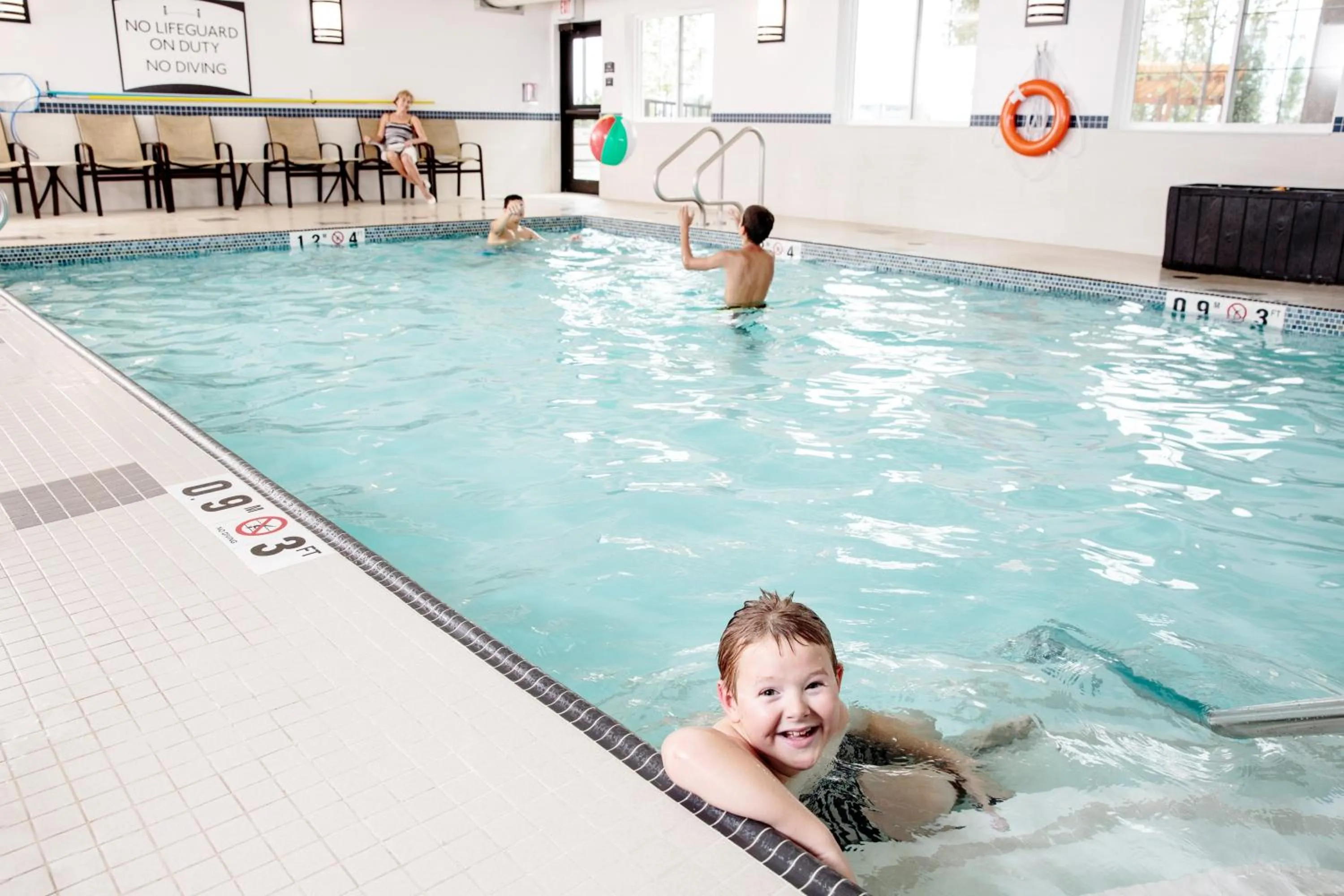 Swimming pool in Staybridge Suites West Edmonton by IHG