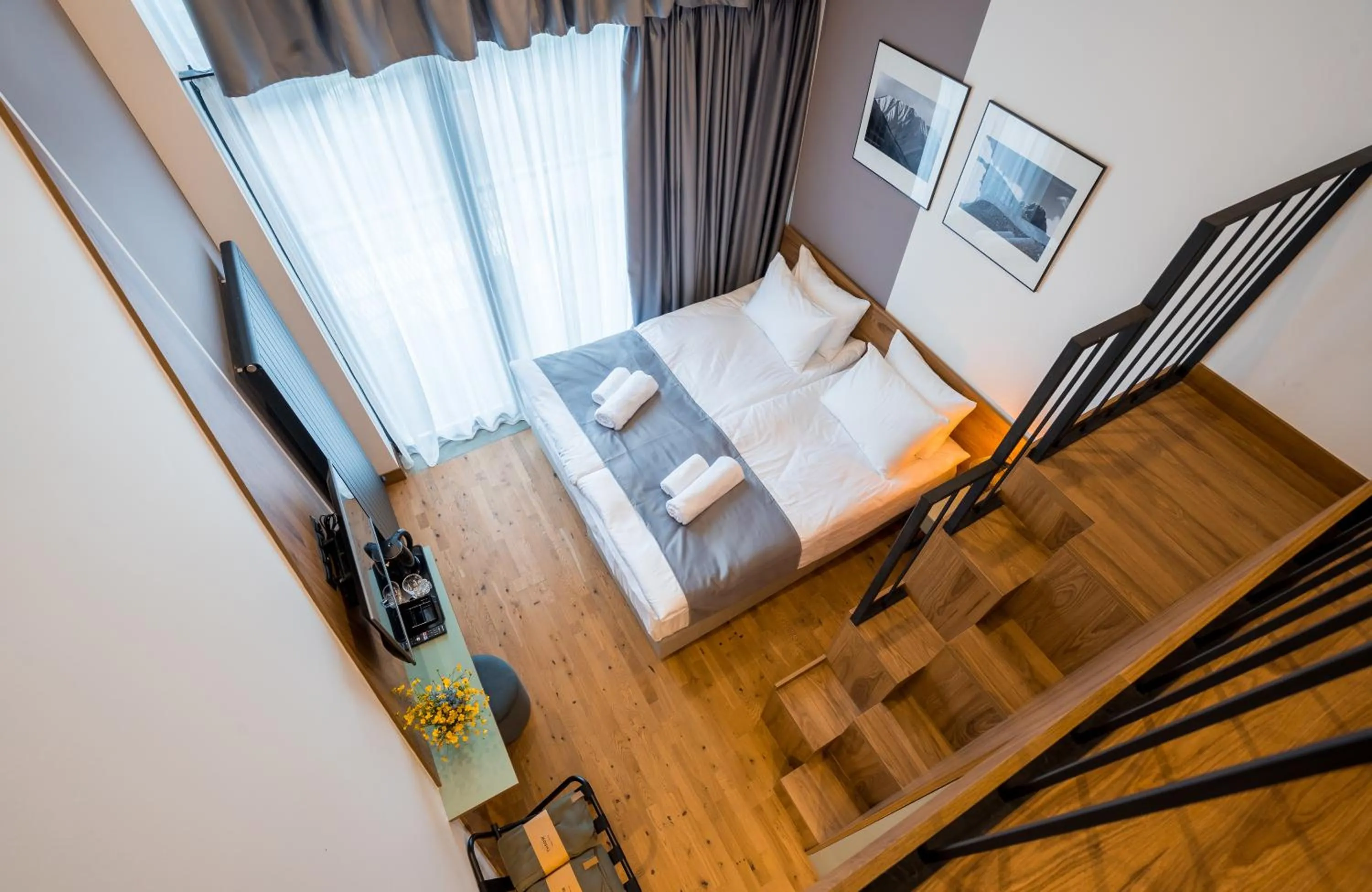 Bed in Step Inn - Kazbegi