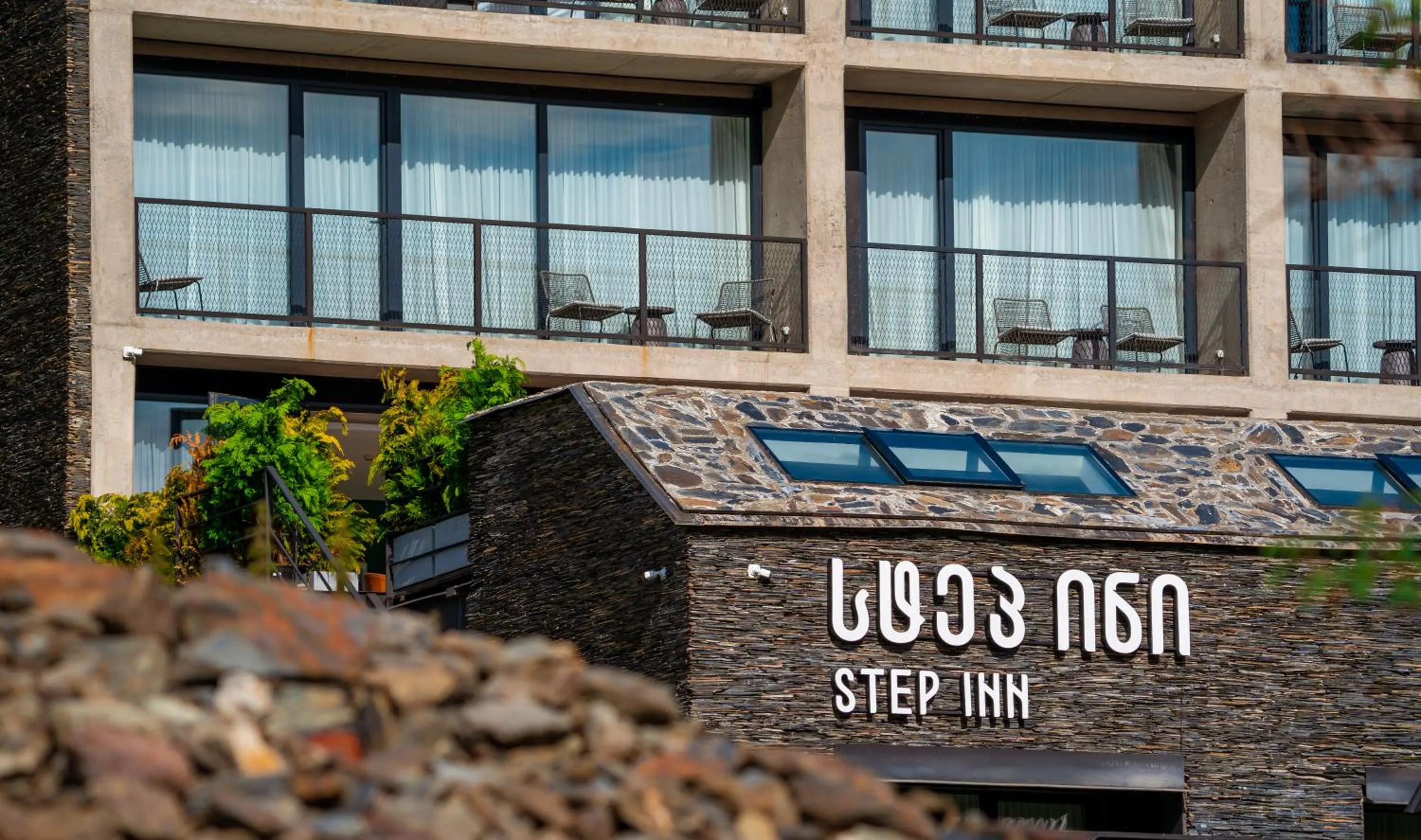 Property building in Step Inn - Kazbegi