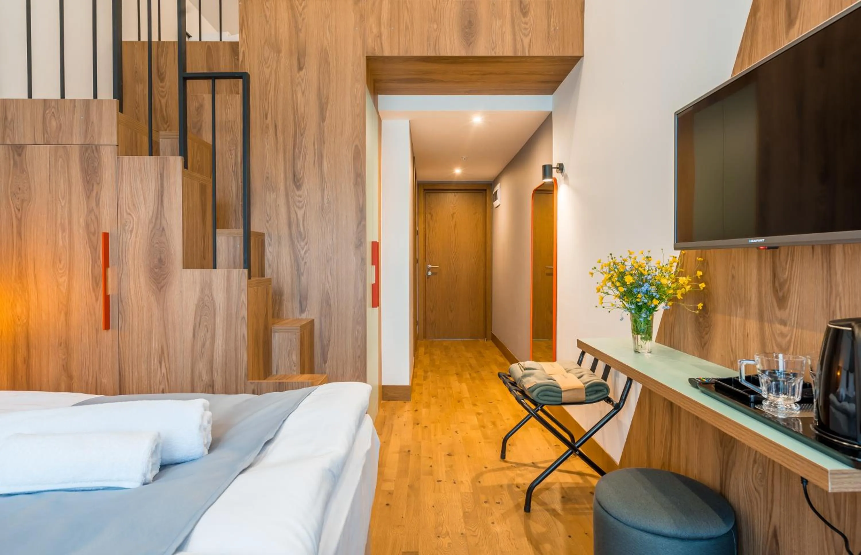 Photo of the whole room, Bed in Step Inn - Kazbegi