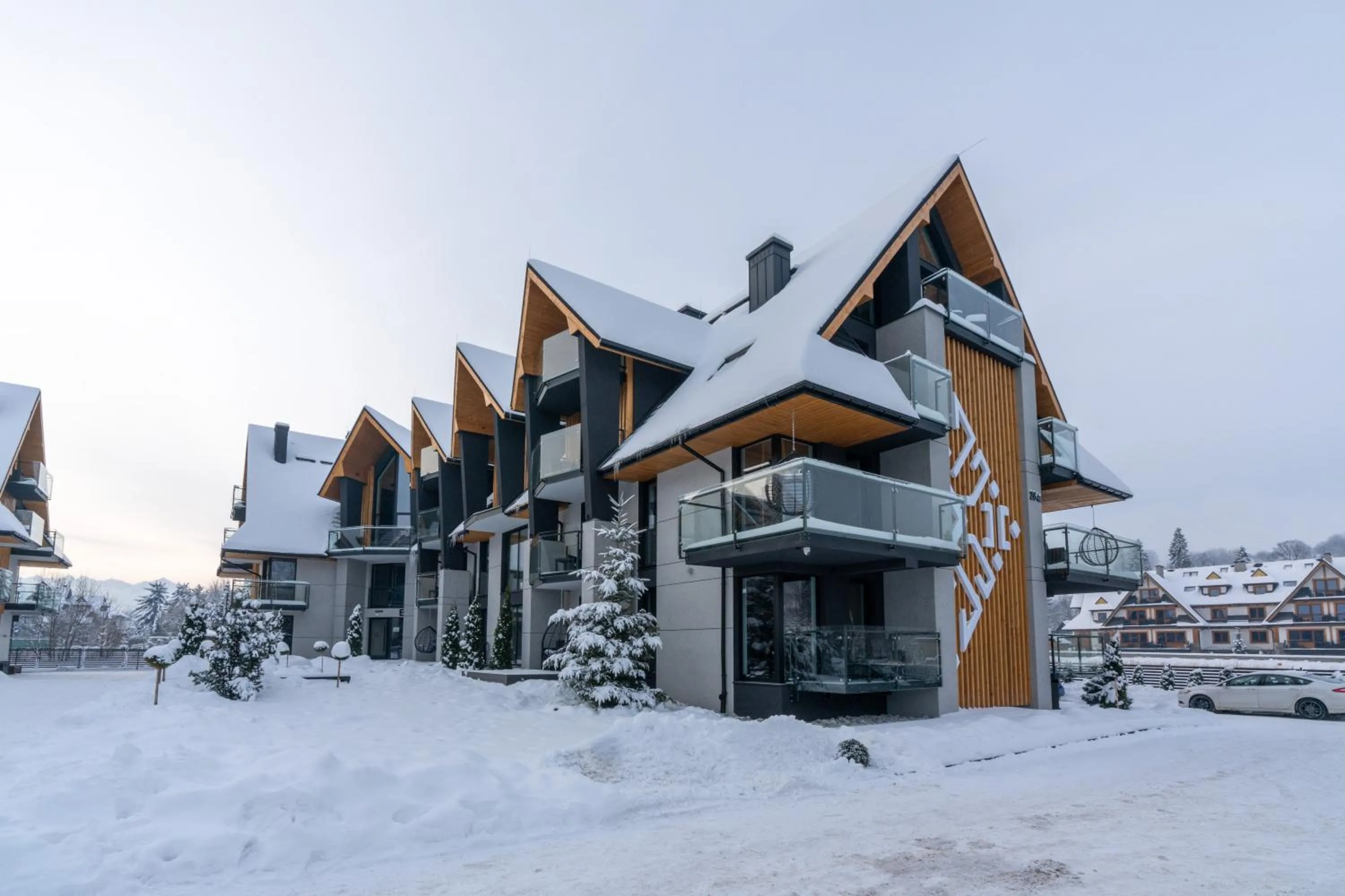 Property building in Aparthotel Diamond SPA Aqua