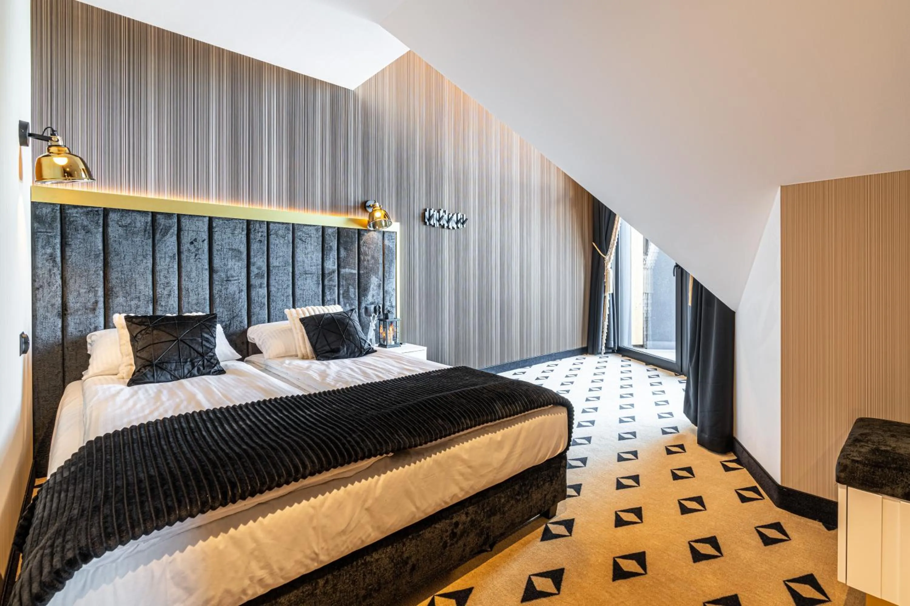 Bed in Aparthotel Diamond SPA Aqua