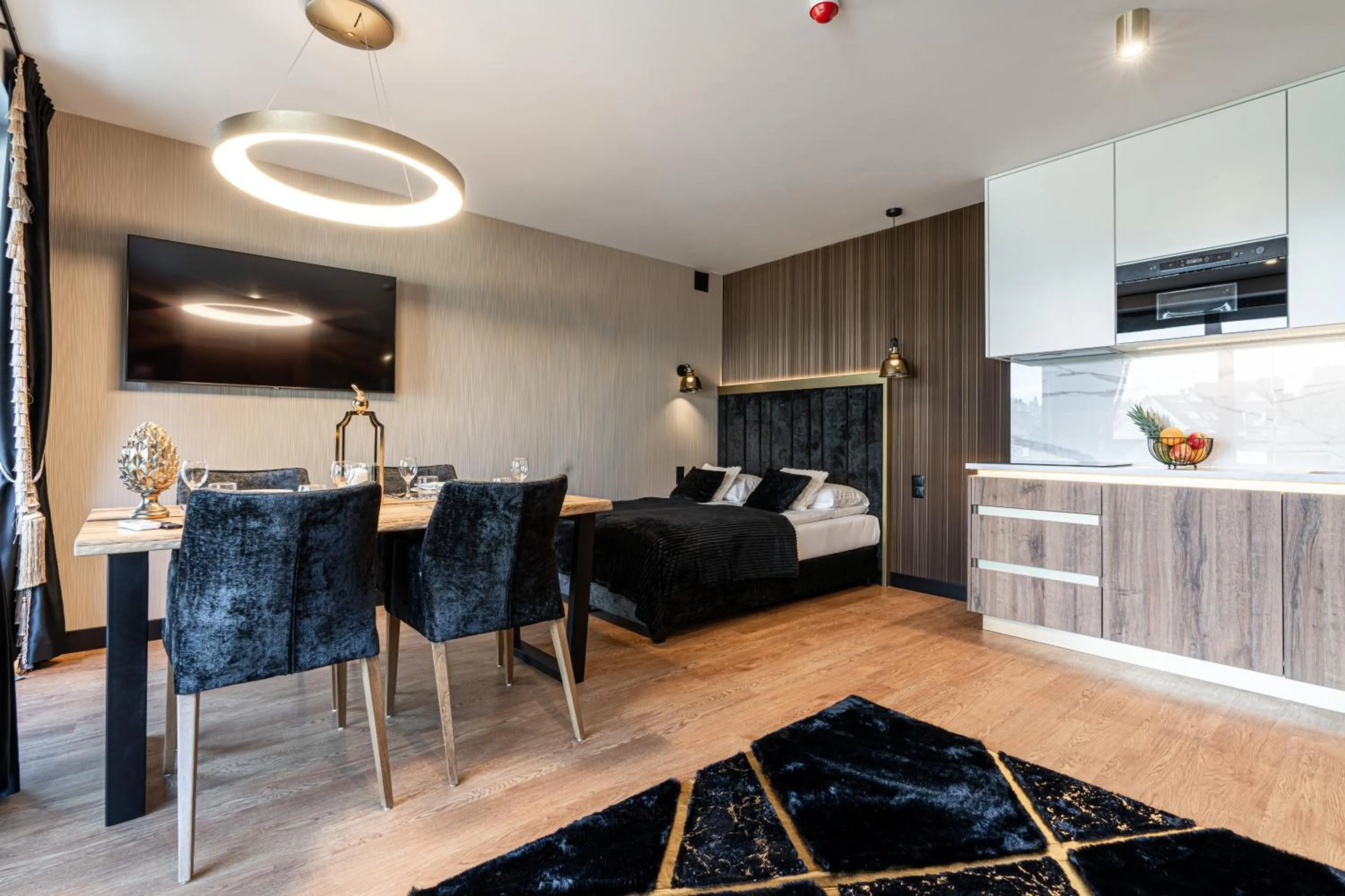 Bed in Aparthotel Diamond SPA Aqua