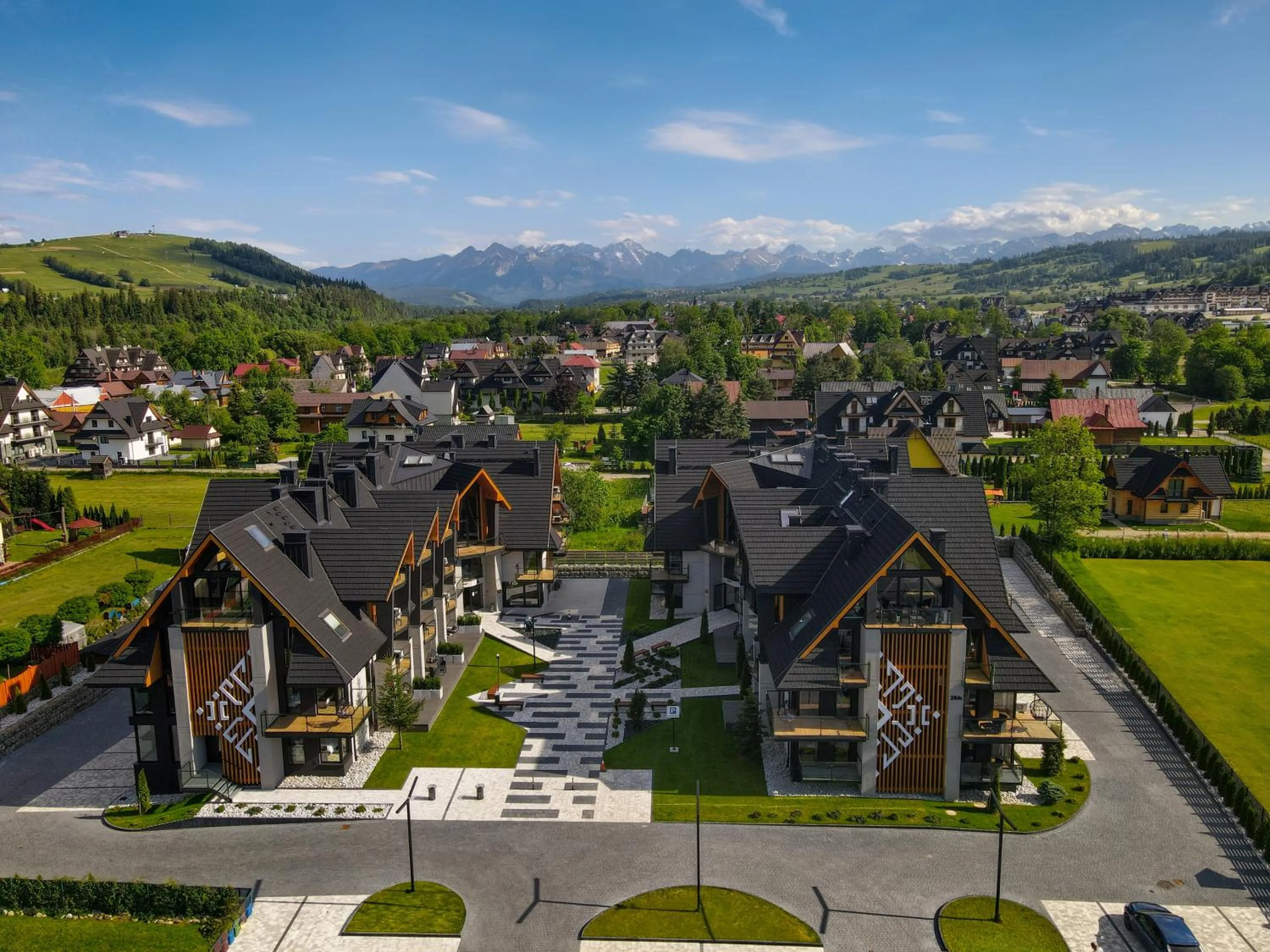 Property building in Aparthotel Diamond SPA Aqua