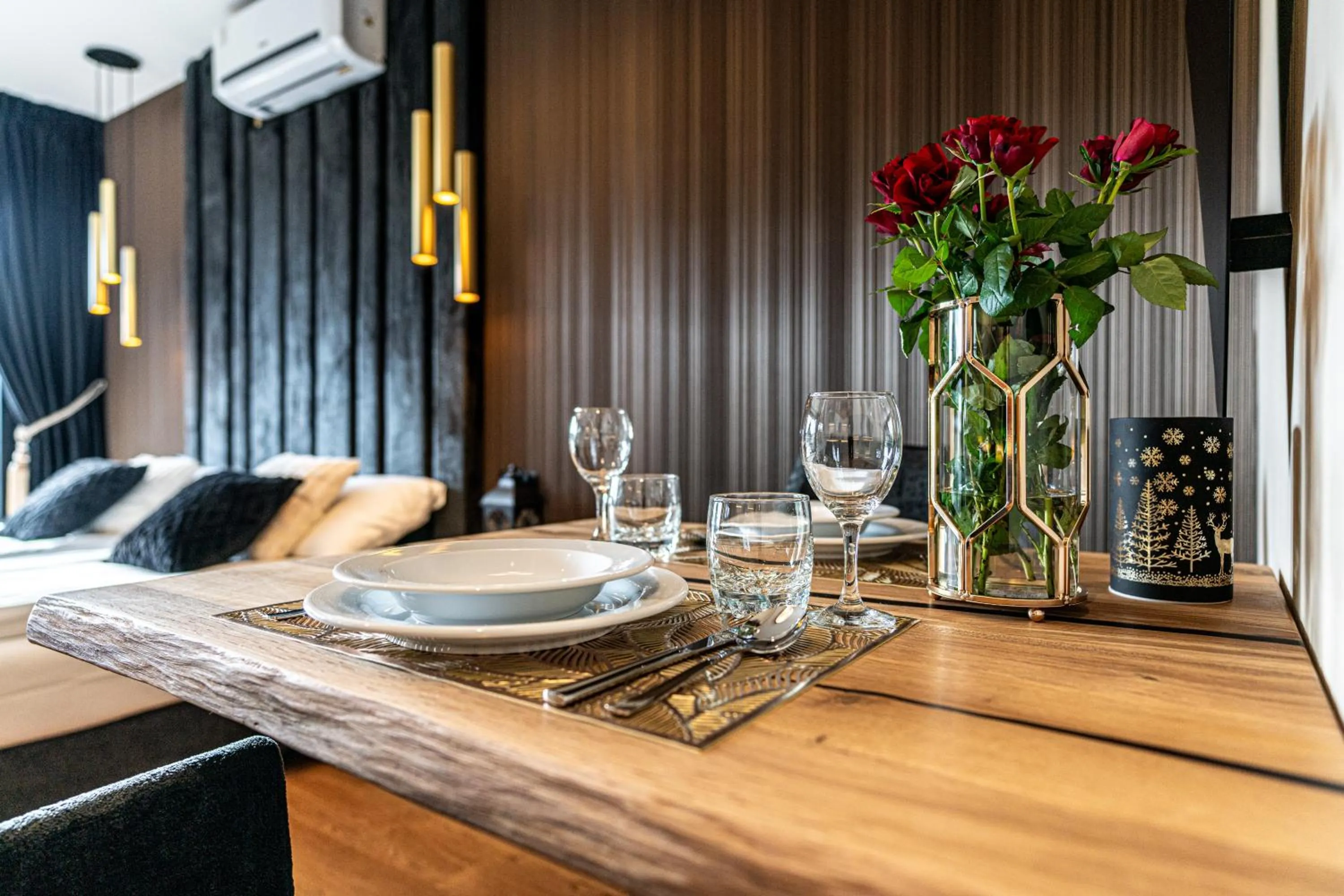 Living room in Aparthotel Diamond SPA Aqua