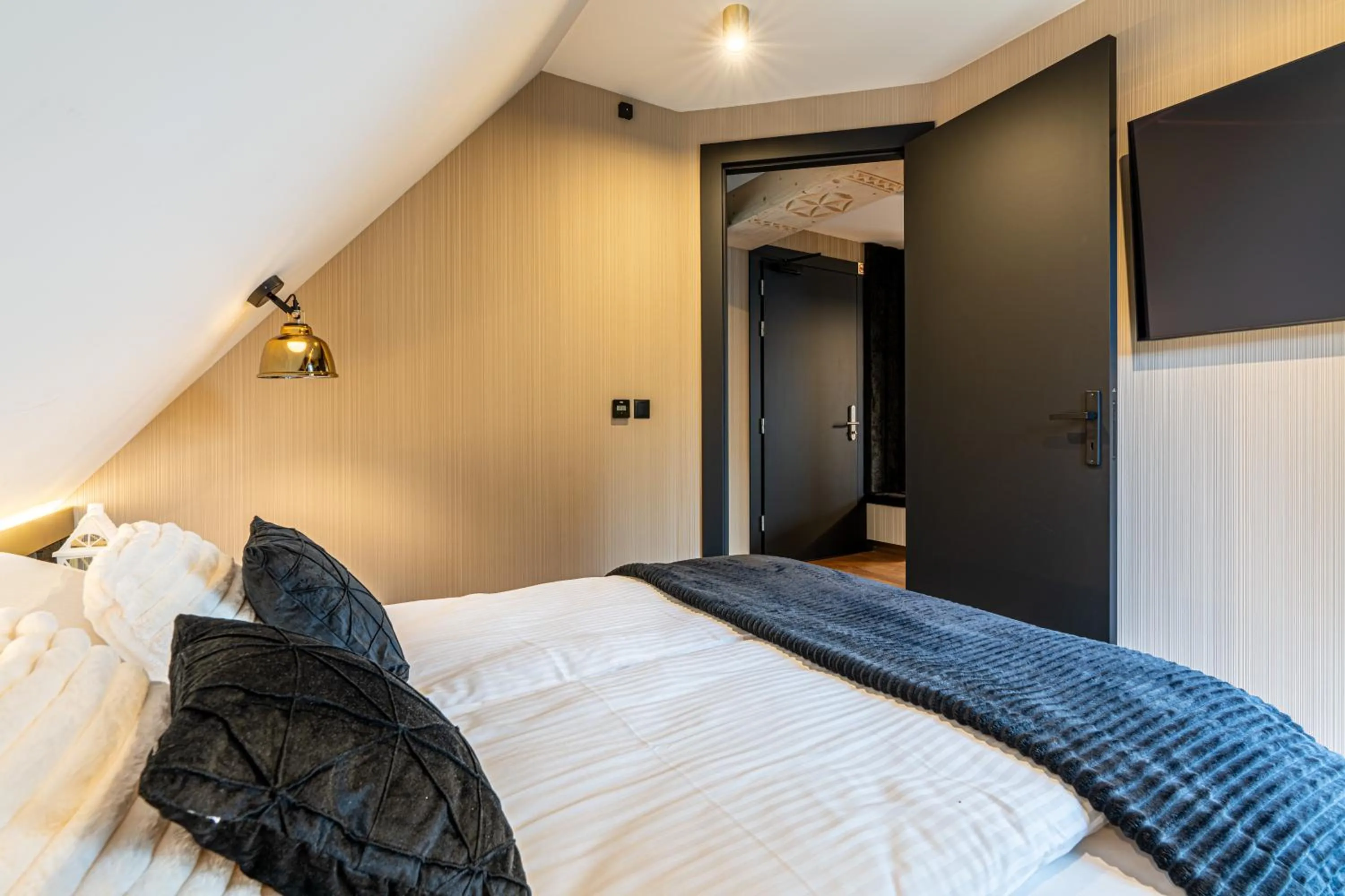 Bedroom, Bed in Aparthotel Diamond SPA Aqua