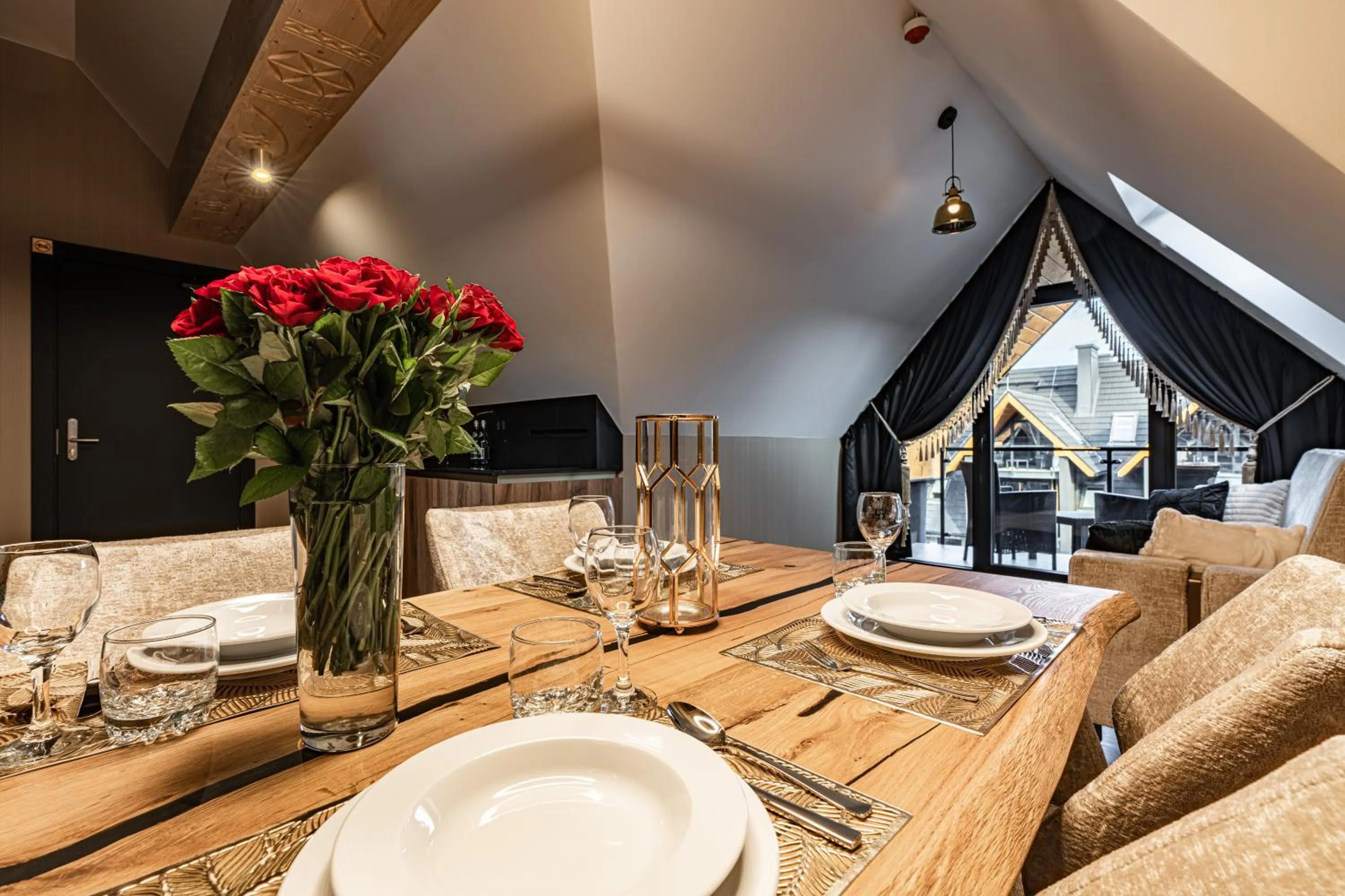 Living room in Aparthotel Diamond SPA Aqua