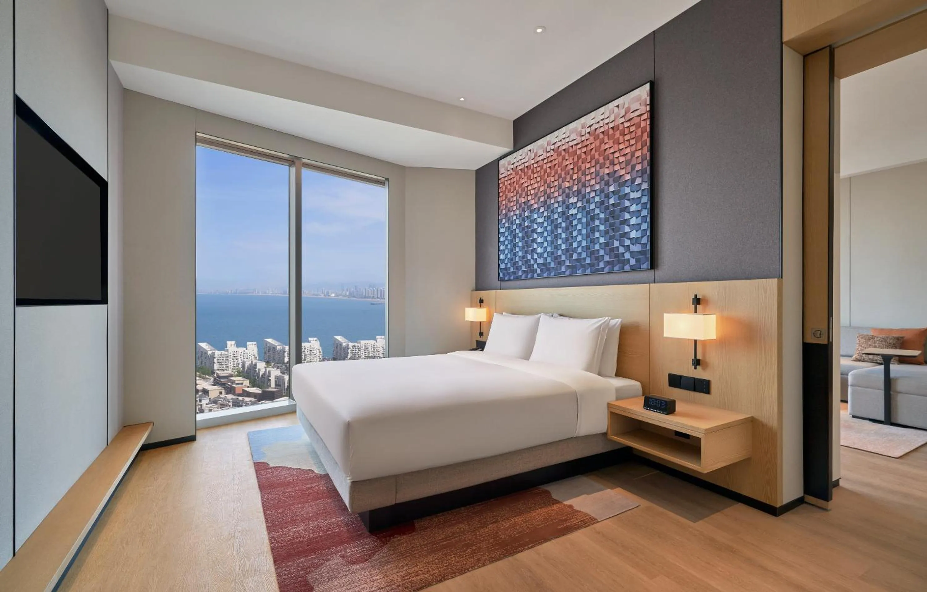Bed in Hyatt Place Yantai Development Zone