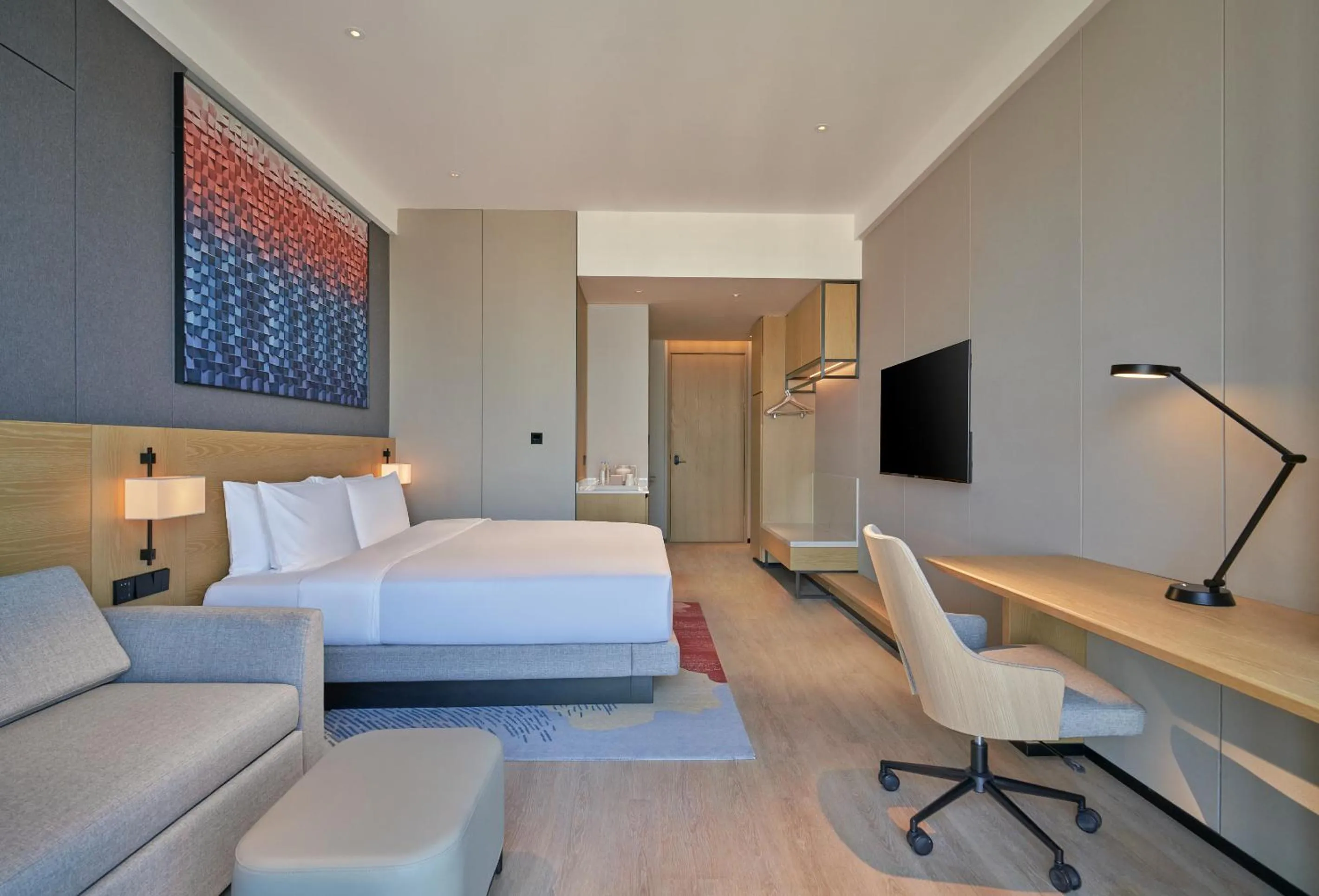 Bed in Hyatt Place Yantai Development Zone