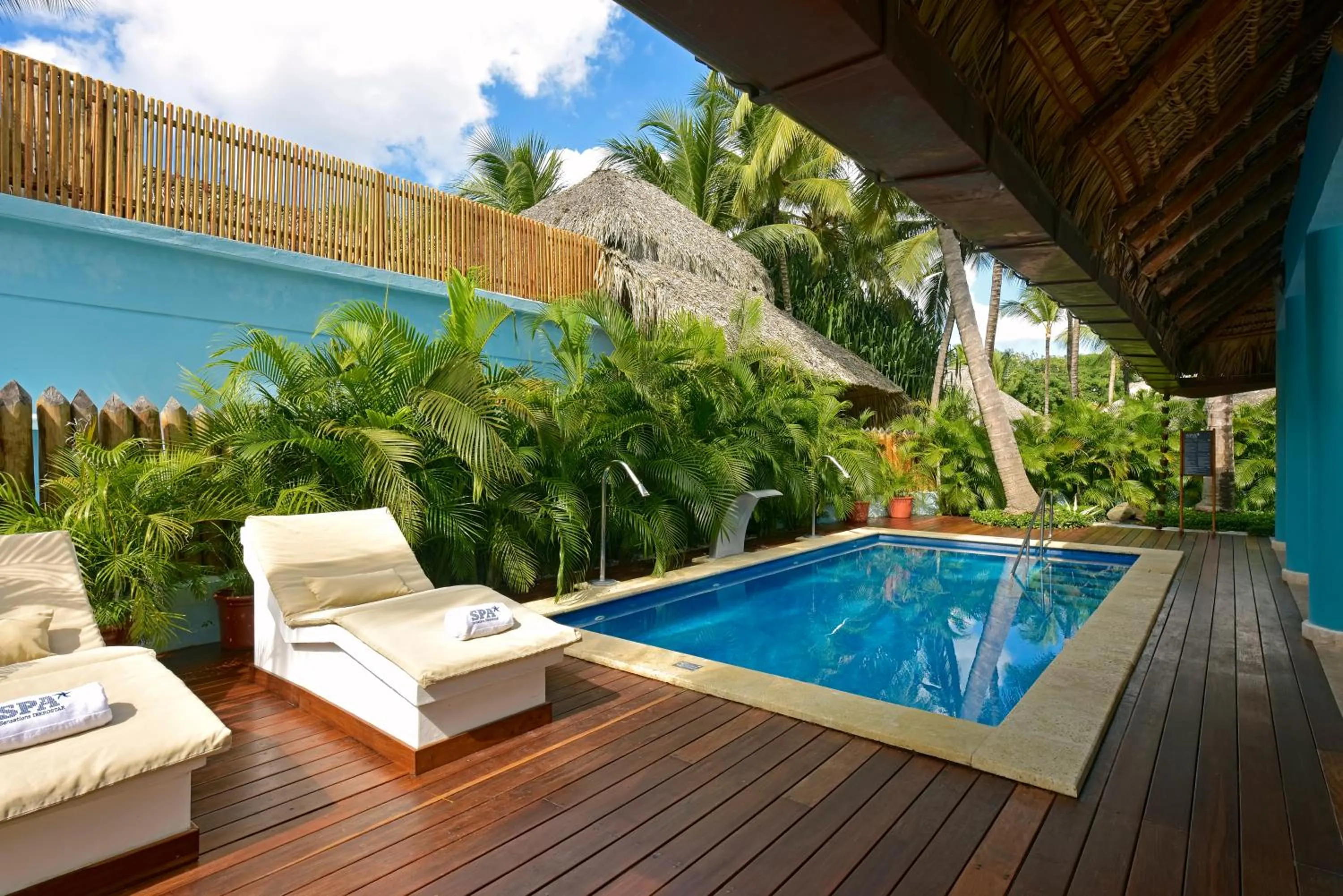 Open Air Bath in Iberostar Selection Hacienda Dominicus - All Inclusive