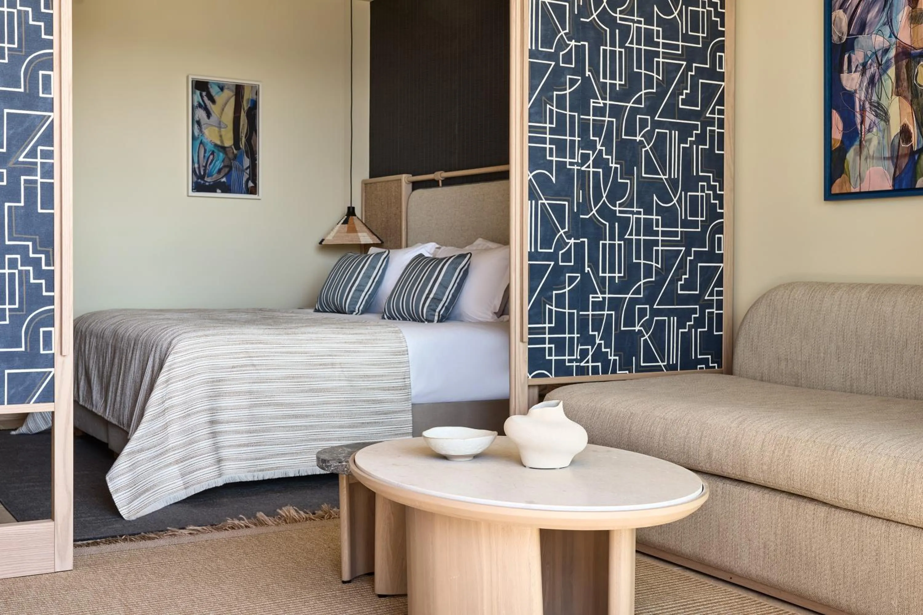 Bedroom, Bed in Atlantica Kalliston Resort - Adults Only