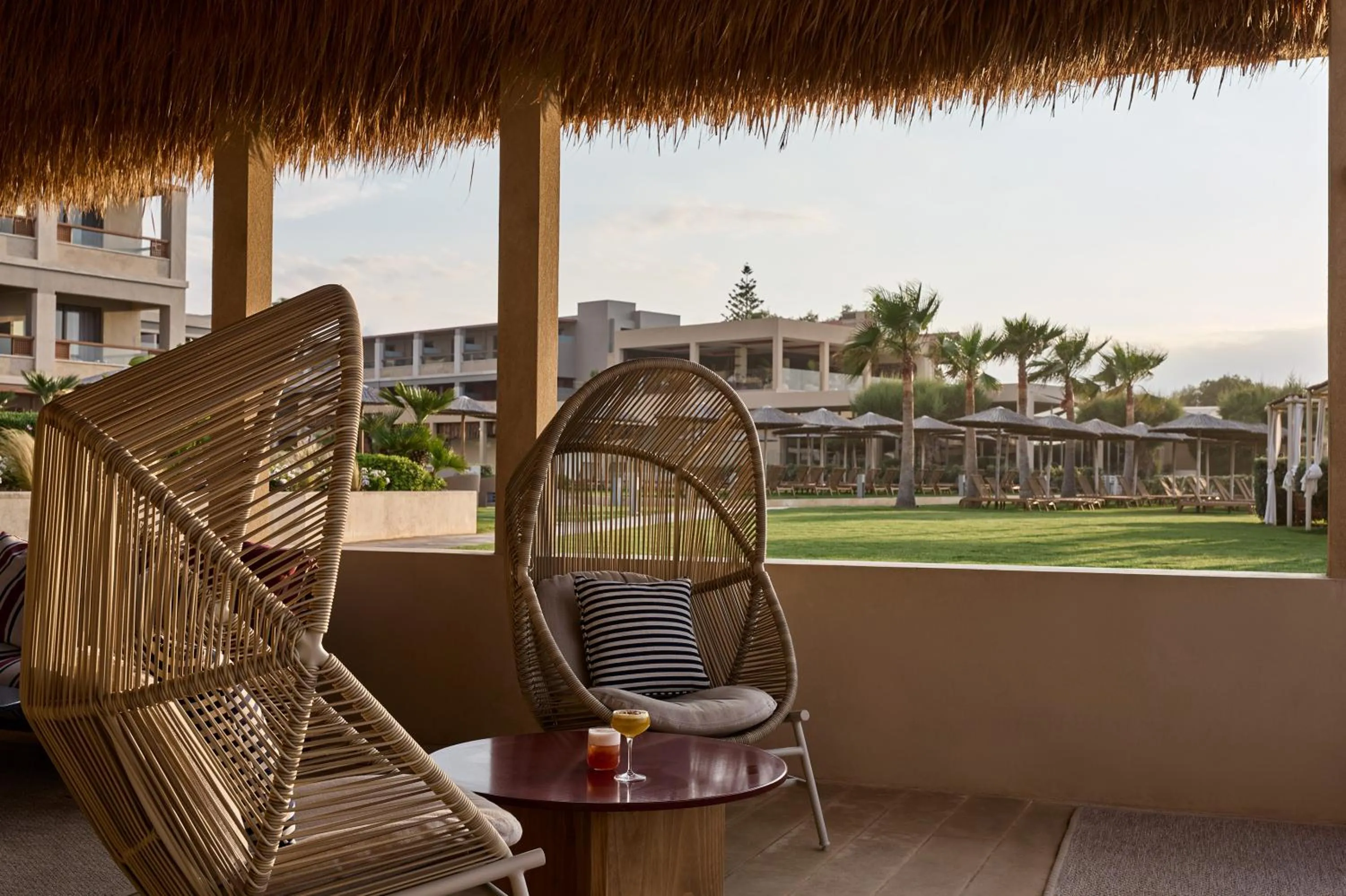 Lounge or bar in Atlantica Kalliston Resort - Adults Only