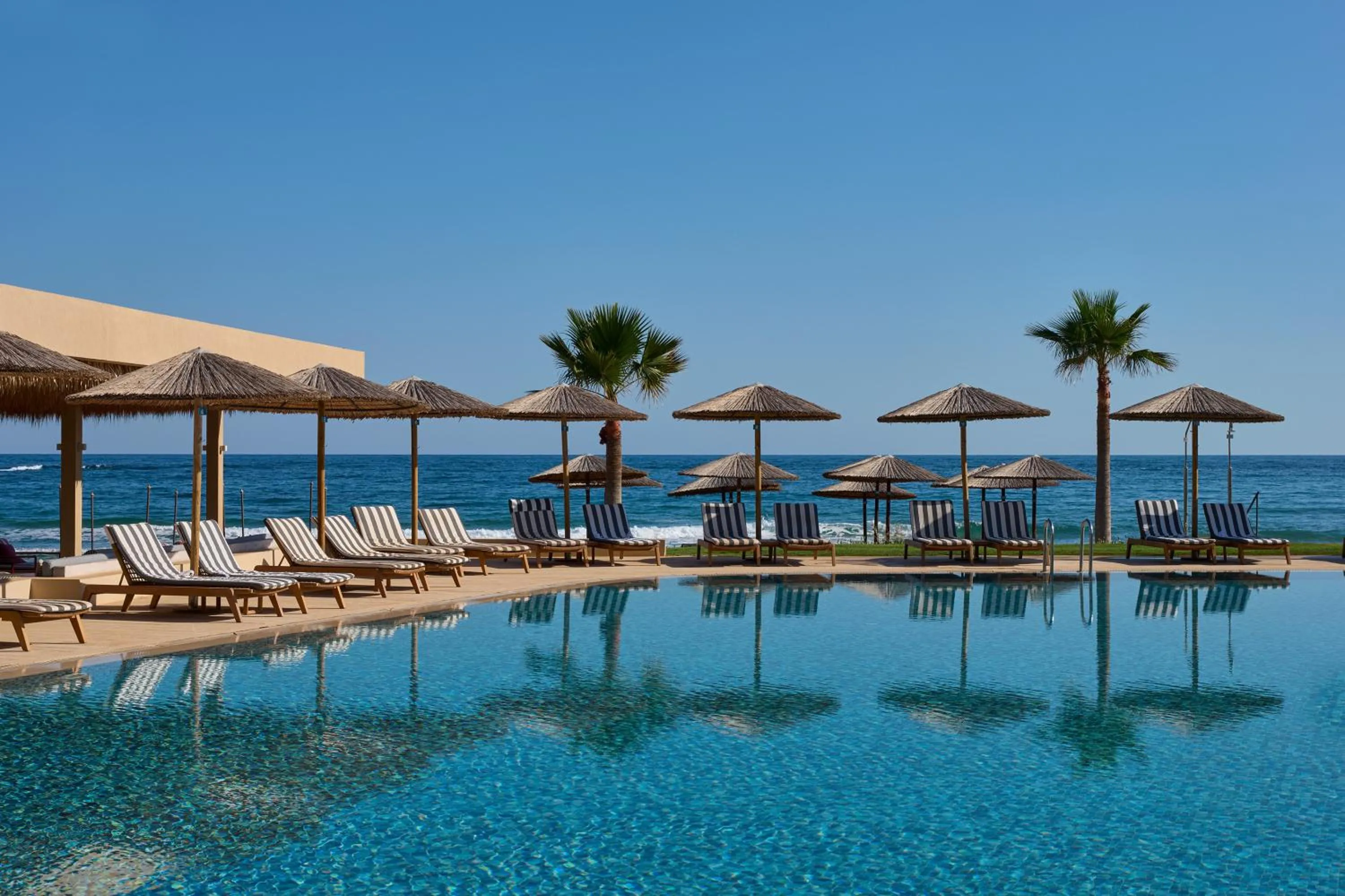 Swimming pool in Atlantica Kalliston Resort - Adults Only