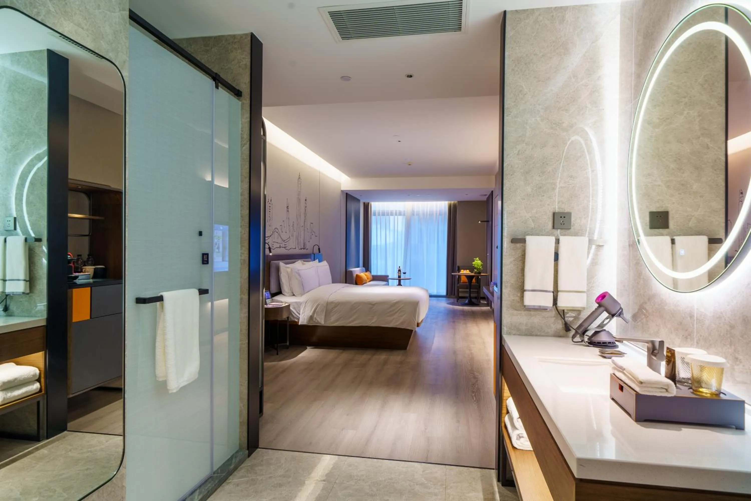 Bed in UrCove by HYATT Futian CBD