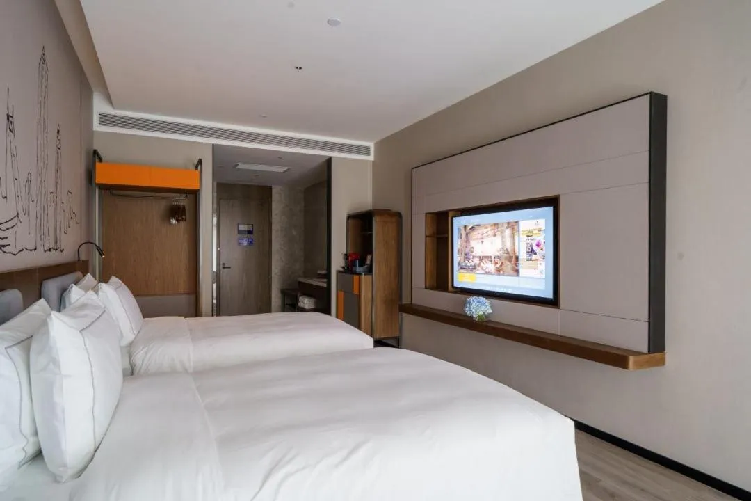 Property building, Bed in UrCove by HYATT Futian CBD