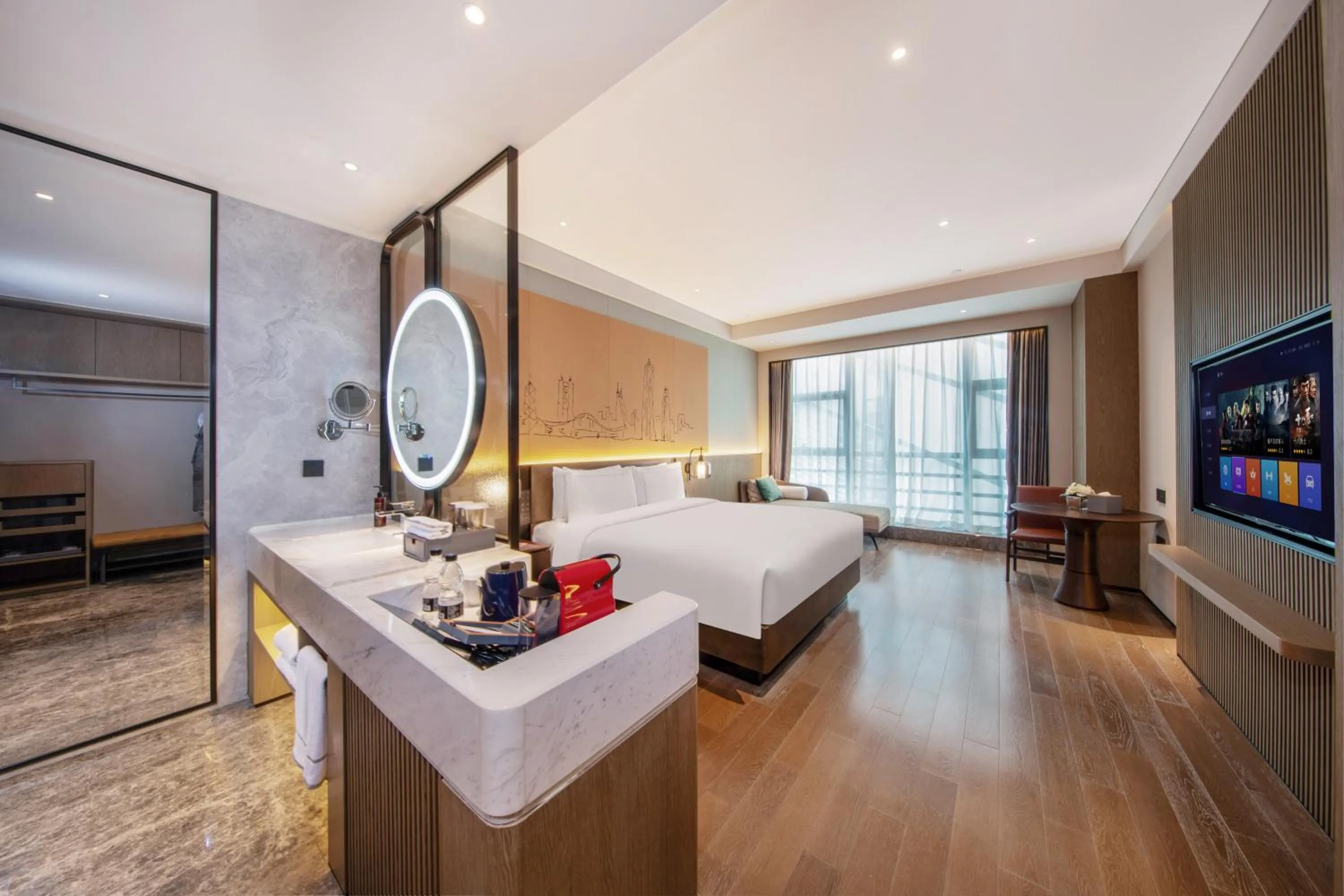 Photo of the whole room in UrCove by HYATT Shenzhen Luohu