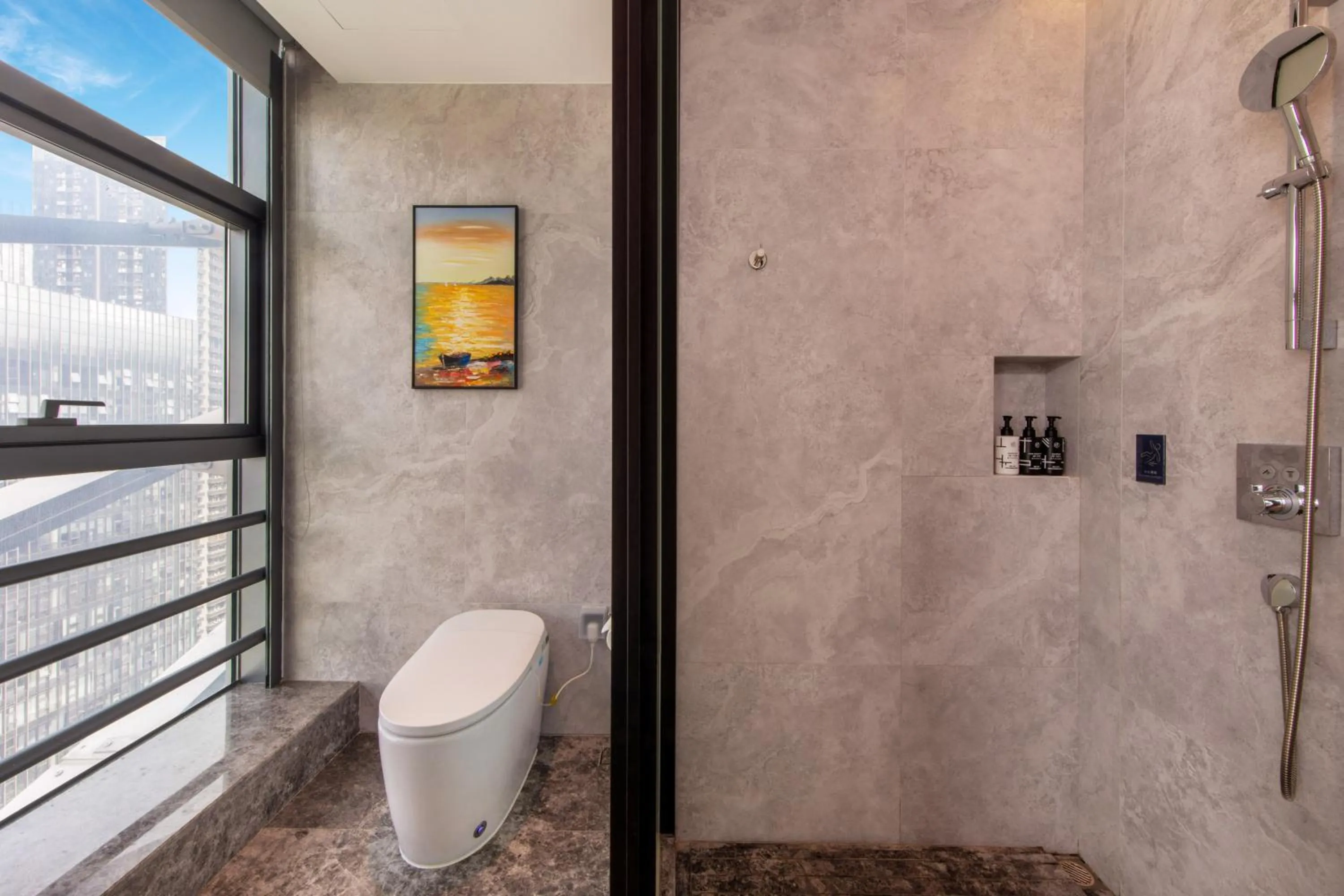 Bathroom in UrCove by HYATT Shenzhen Luohu