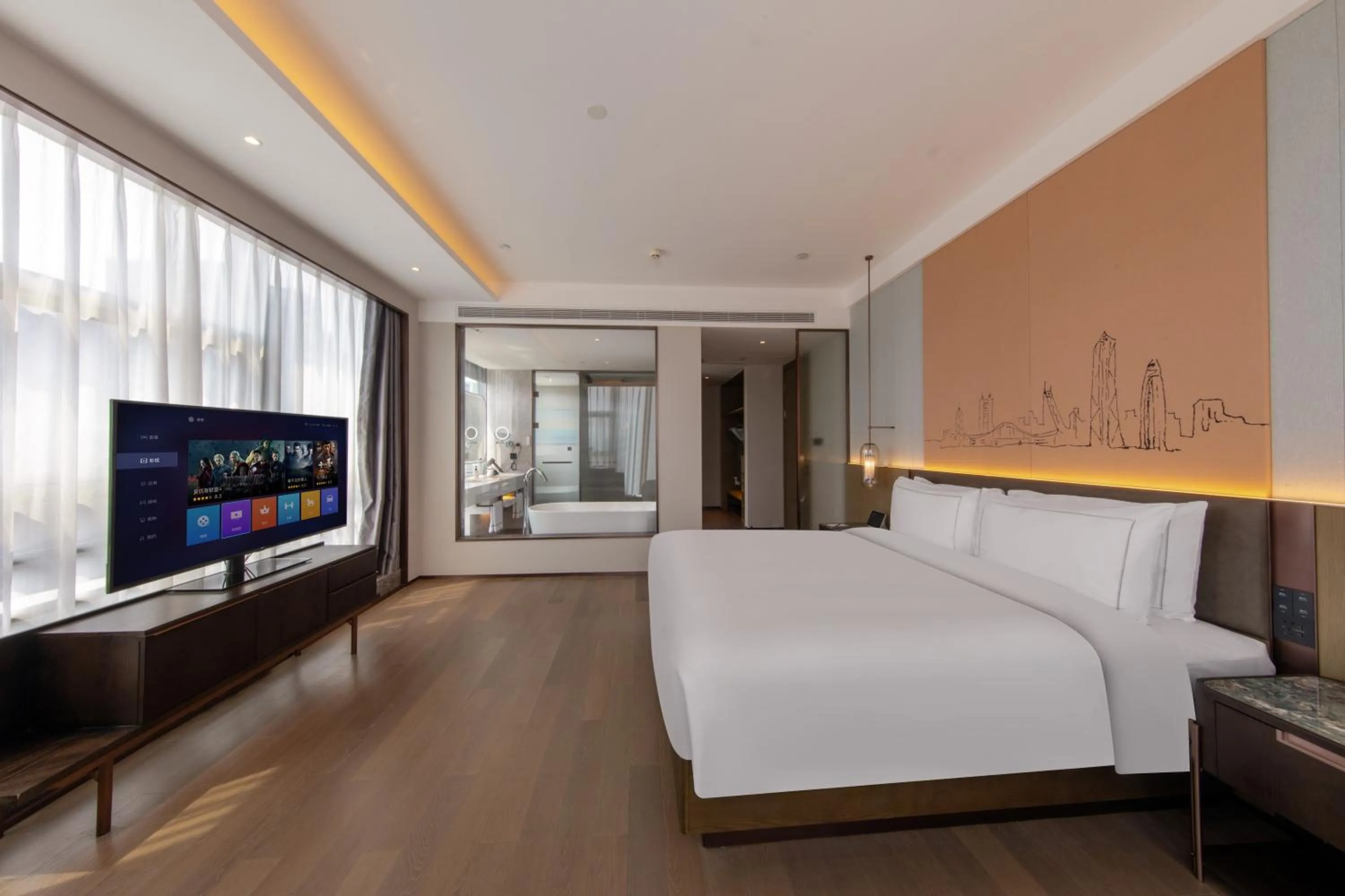 Bedroom in UrCove by HYATT Shenzhen Luohu