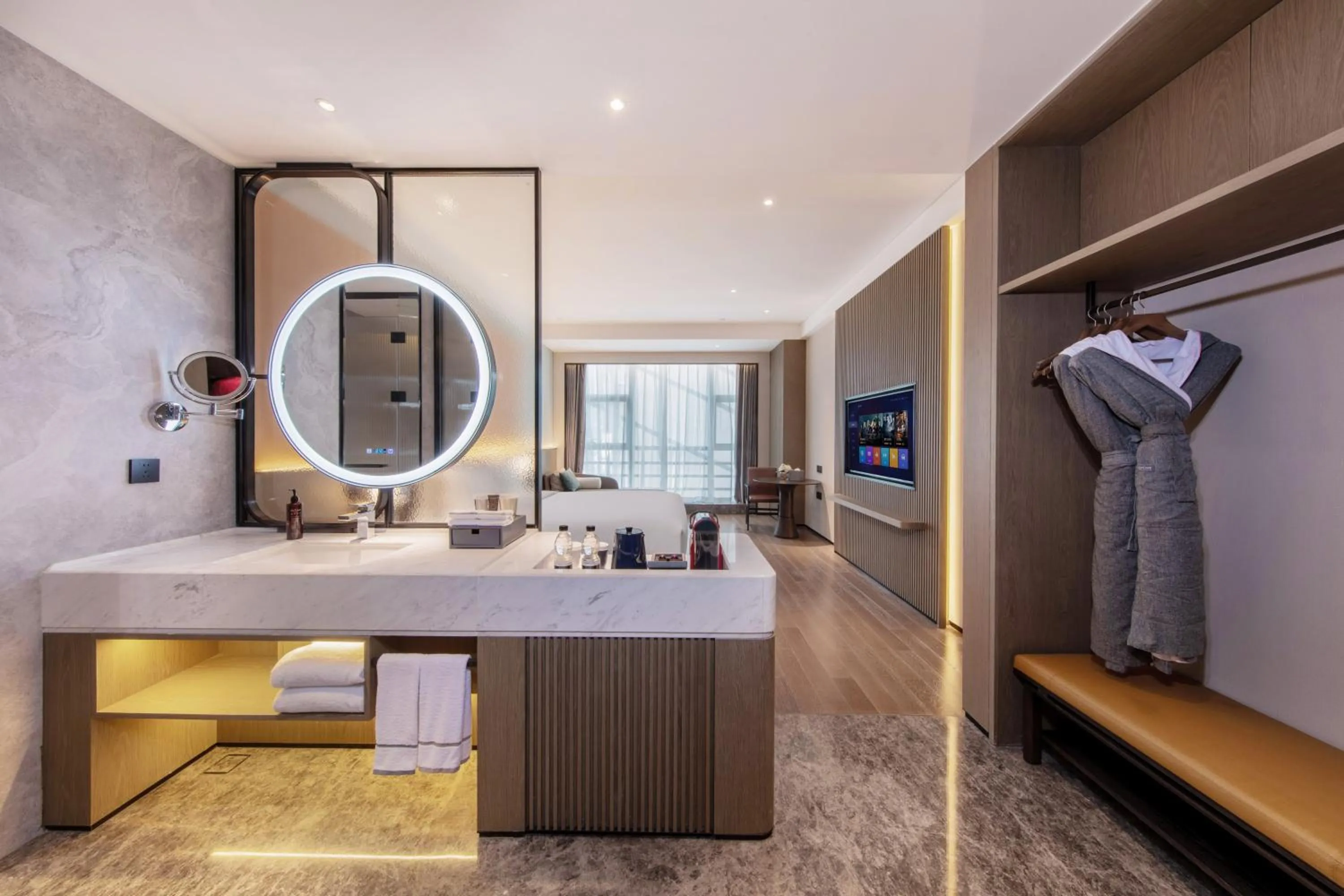 Bathroom in UrCove by HYATT Shenzhen Luohu