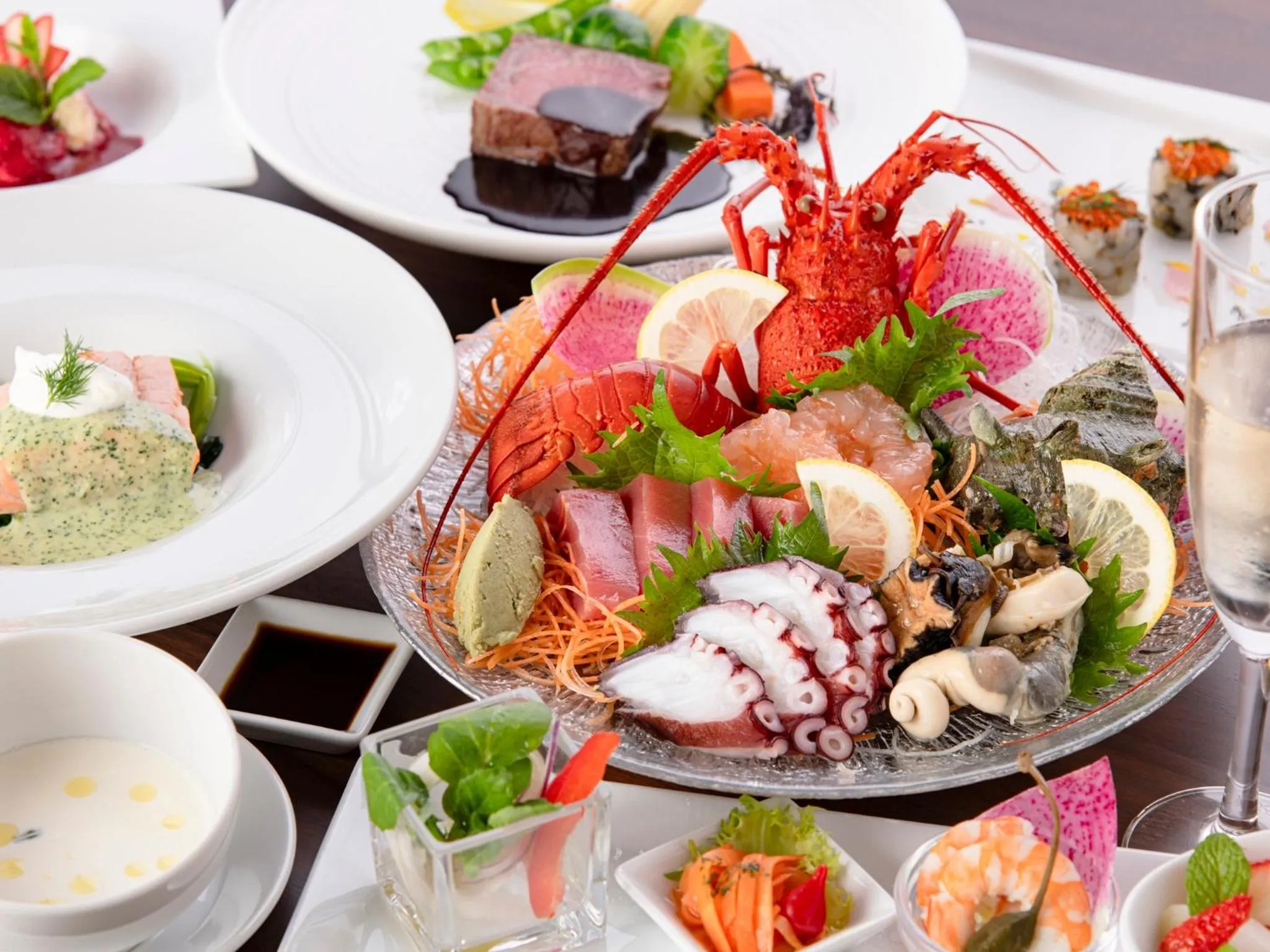 Dinner in Bali Resort SAYA no Kaze