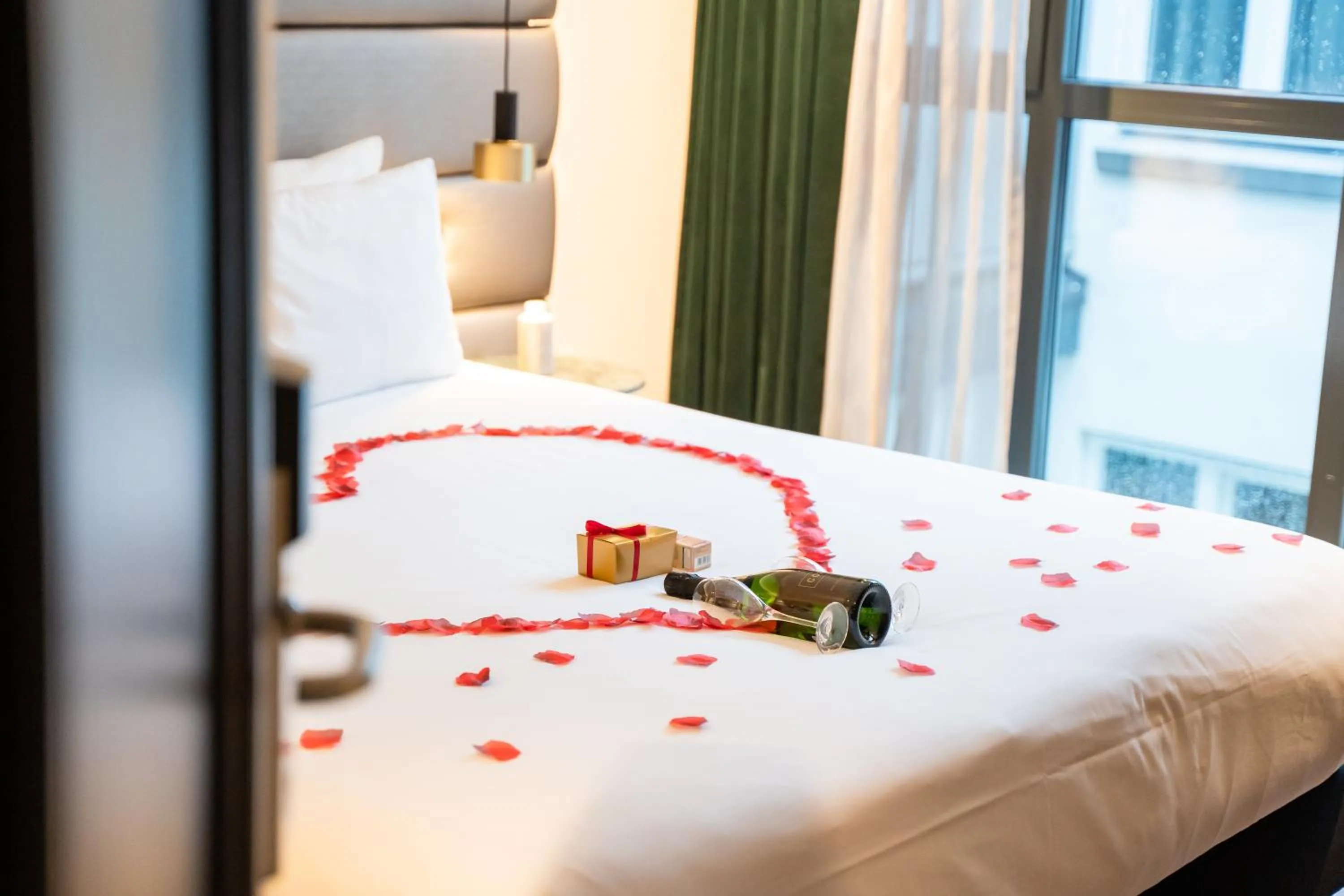 Bed in Boutique Hotel Corona