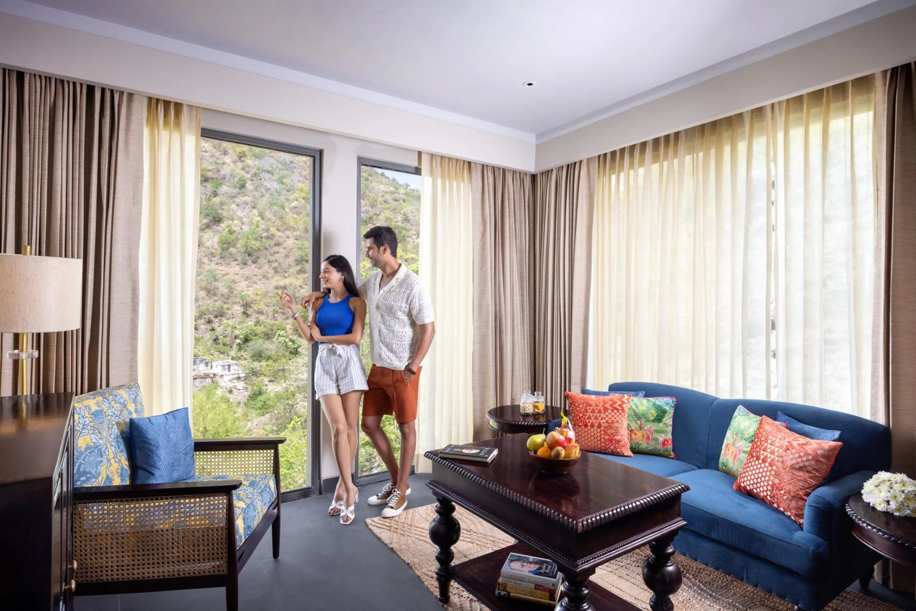 Living room in Radisson Blu Resort Kumbhalgarh