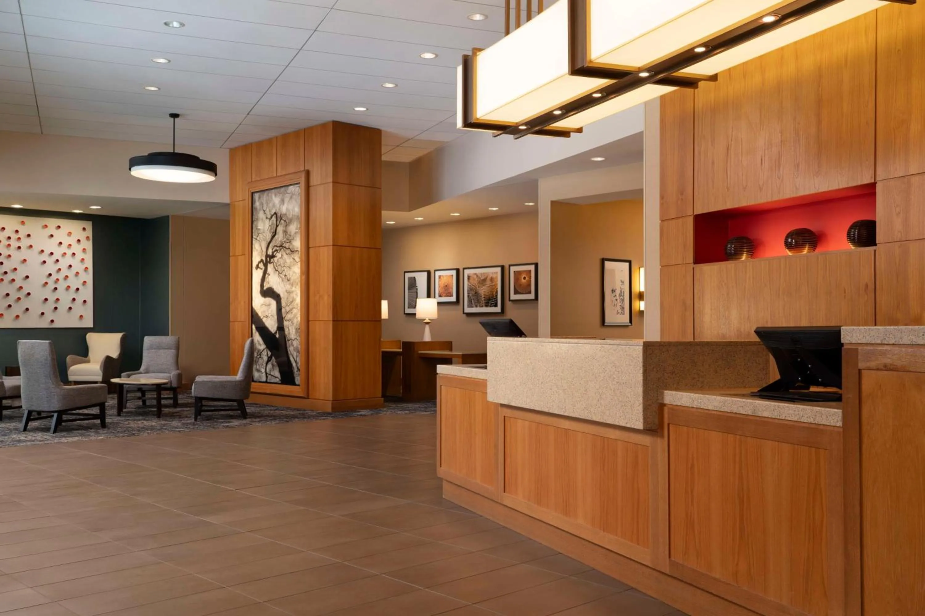 Lobby or reception in Hyatt Place Omaha/Downtown-Old Market
