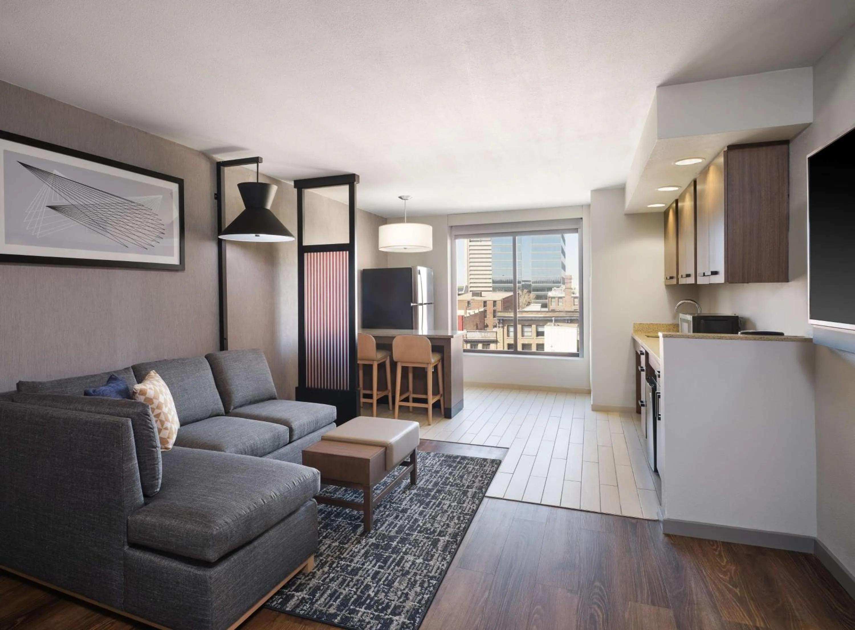 Photo of the whole room in Hyatt Place Omaha/Downtown-Old Market