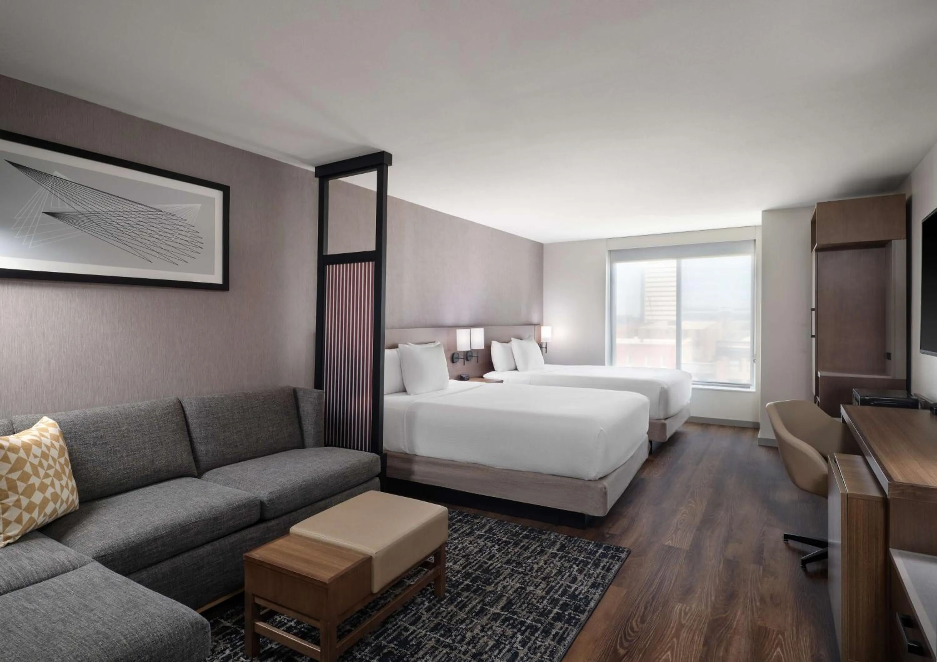 Bedroom, Bed in Hyatt Place Omaha/Downtown-Old Market