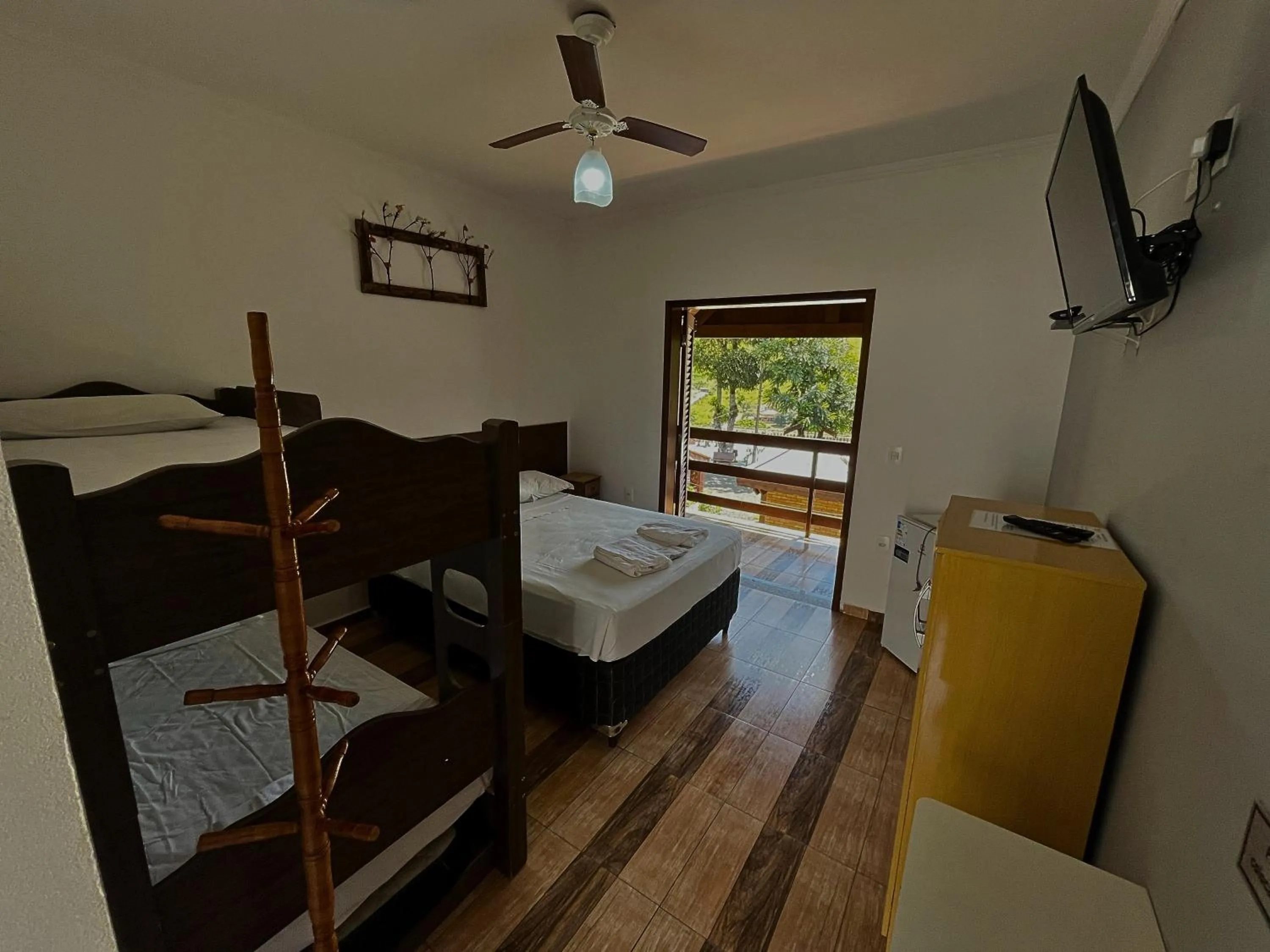 Bed in Pousada Pé da Serra