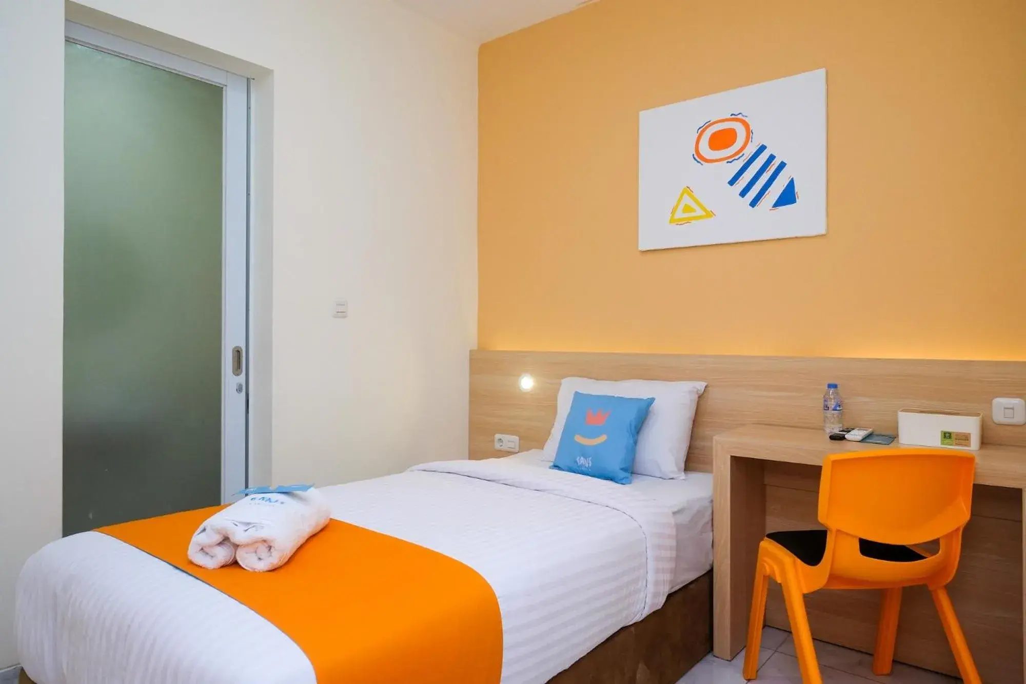 Single Room - single occupancy in Sans Hotel Aurum Majapahit Semarang Single Room - single occupancy in Sans Hotel Aurum Majapahit Semarang