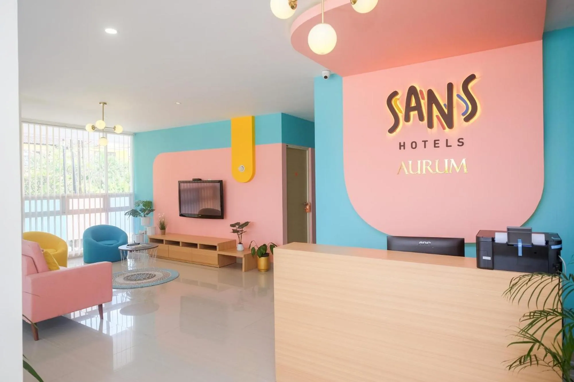 Property logo or sign in Sans Hotel Aurum Majapahit Semarang