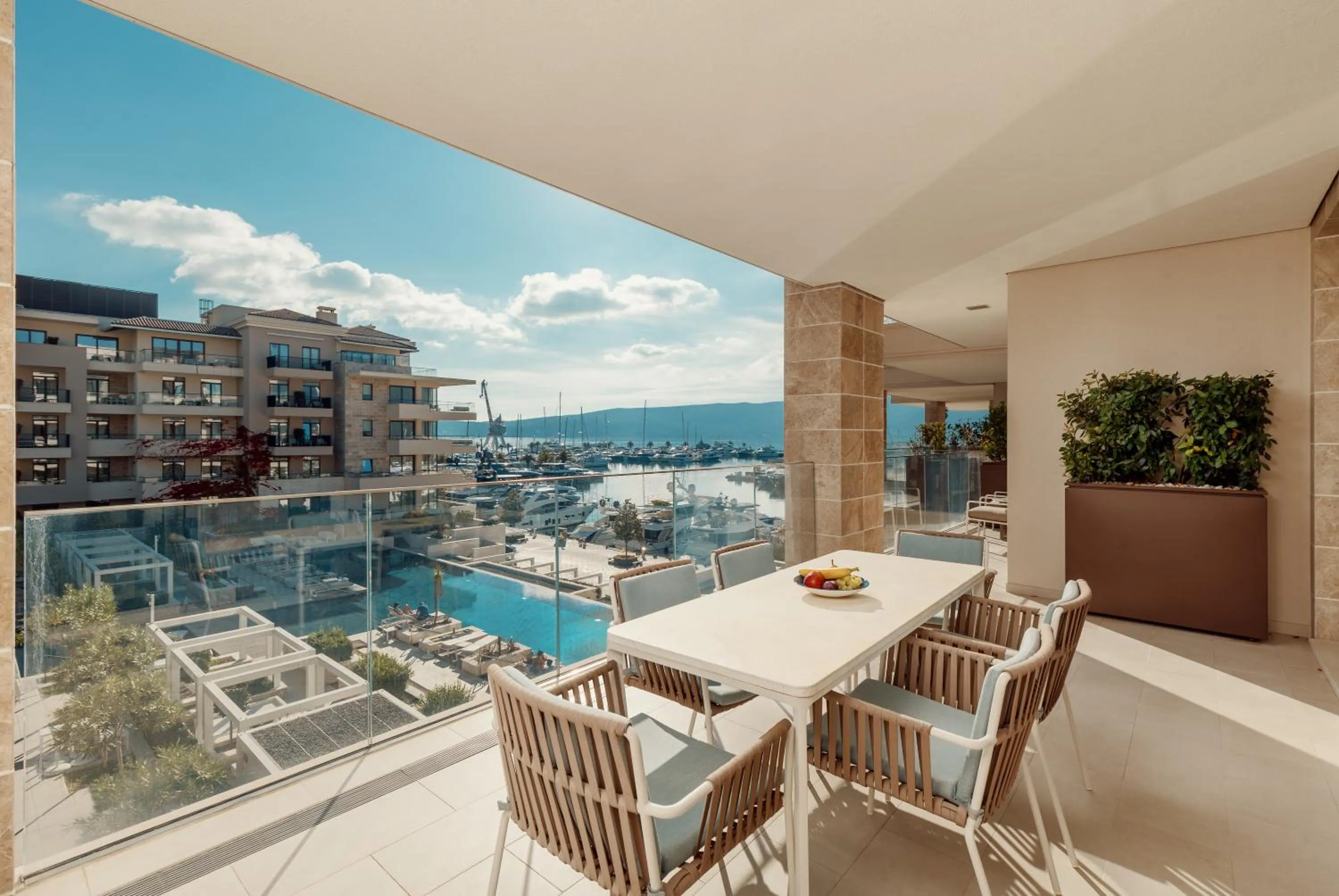Balcony/Terrace in Regent Porto Montenegro