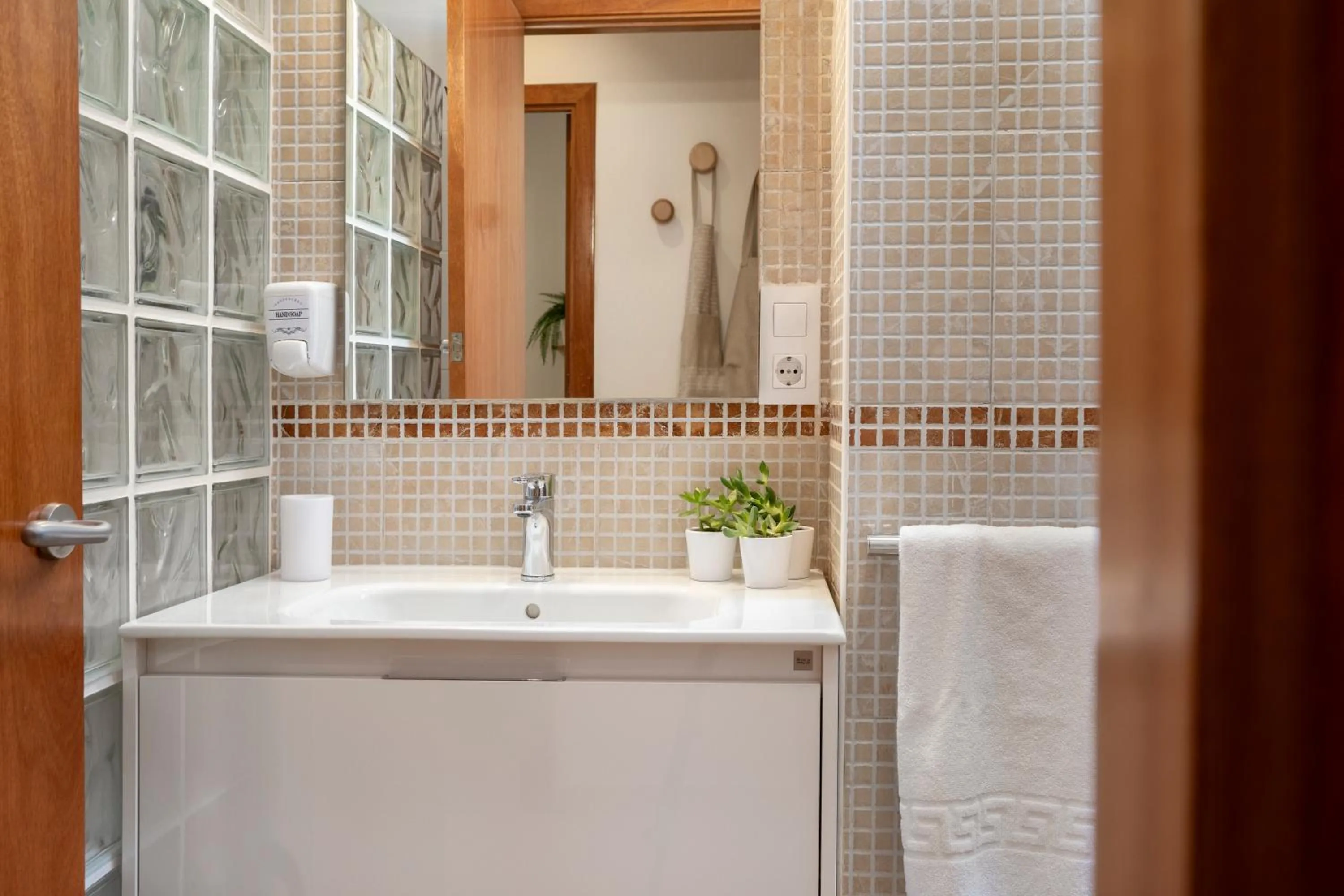 Bathroom in Carme -Alojamiento céntrico en Girona