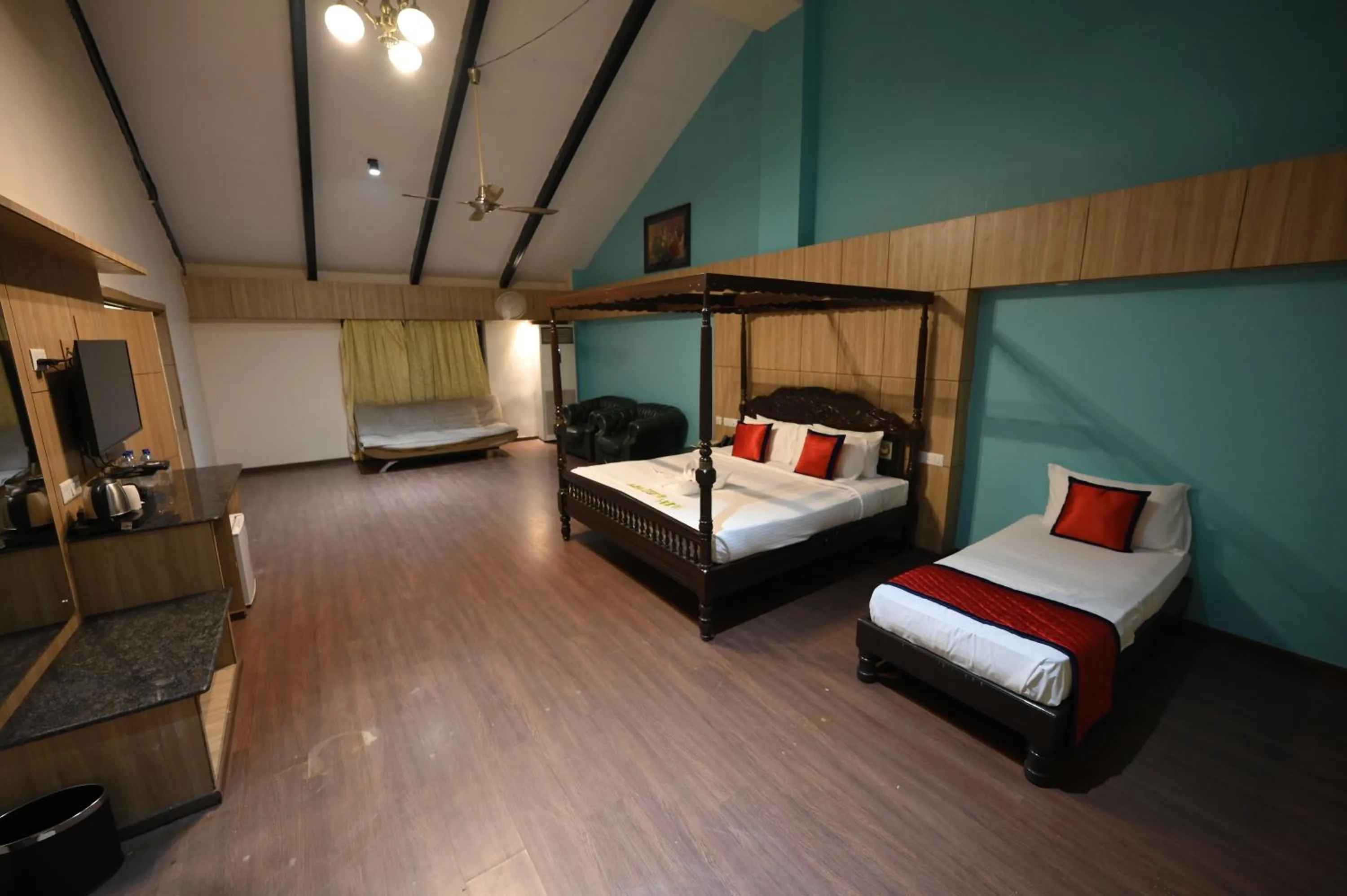 Bed in Spree One Resort And Convention Annavaram