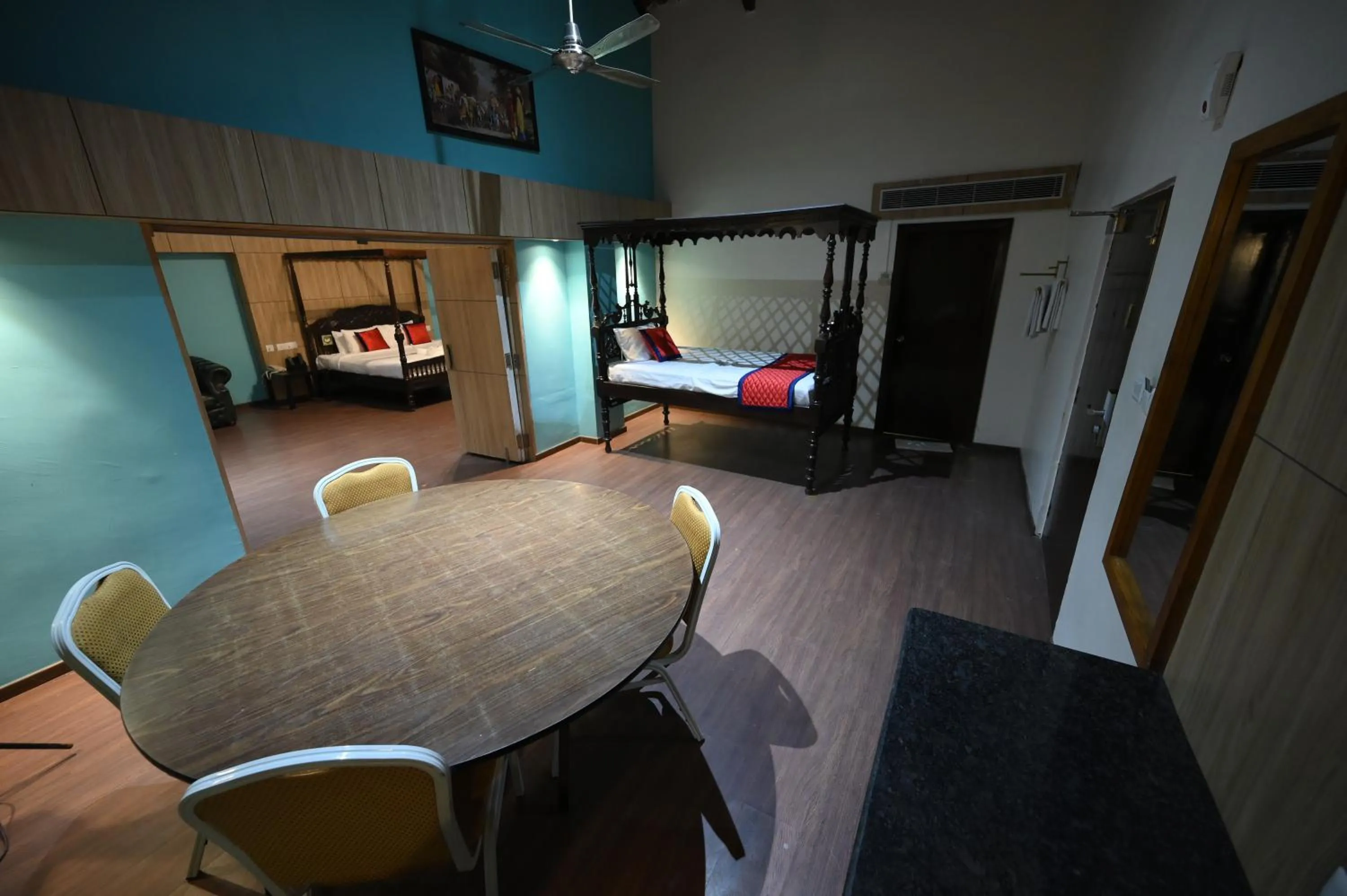 Bed in Spree One Resort And Convention Annavaram