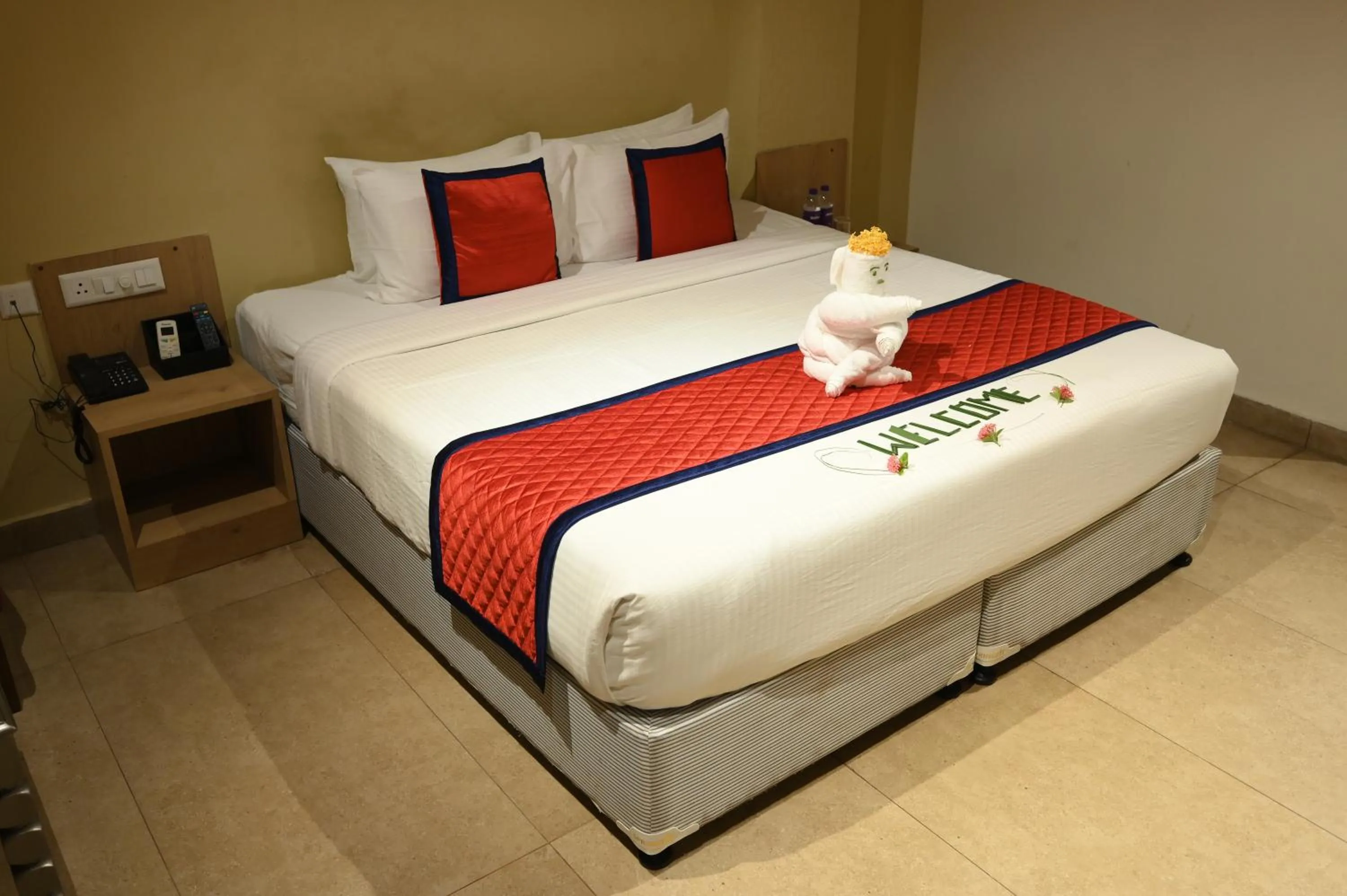 Bed in Spree One Resort And Convention Annavaram