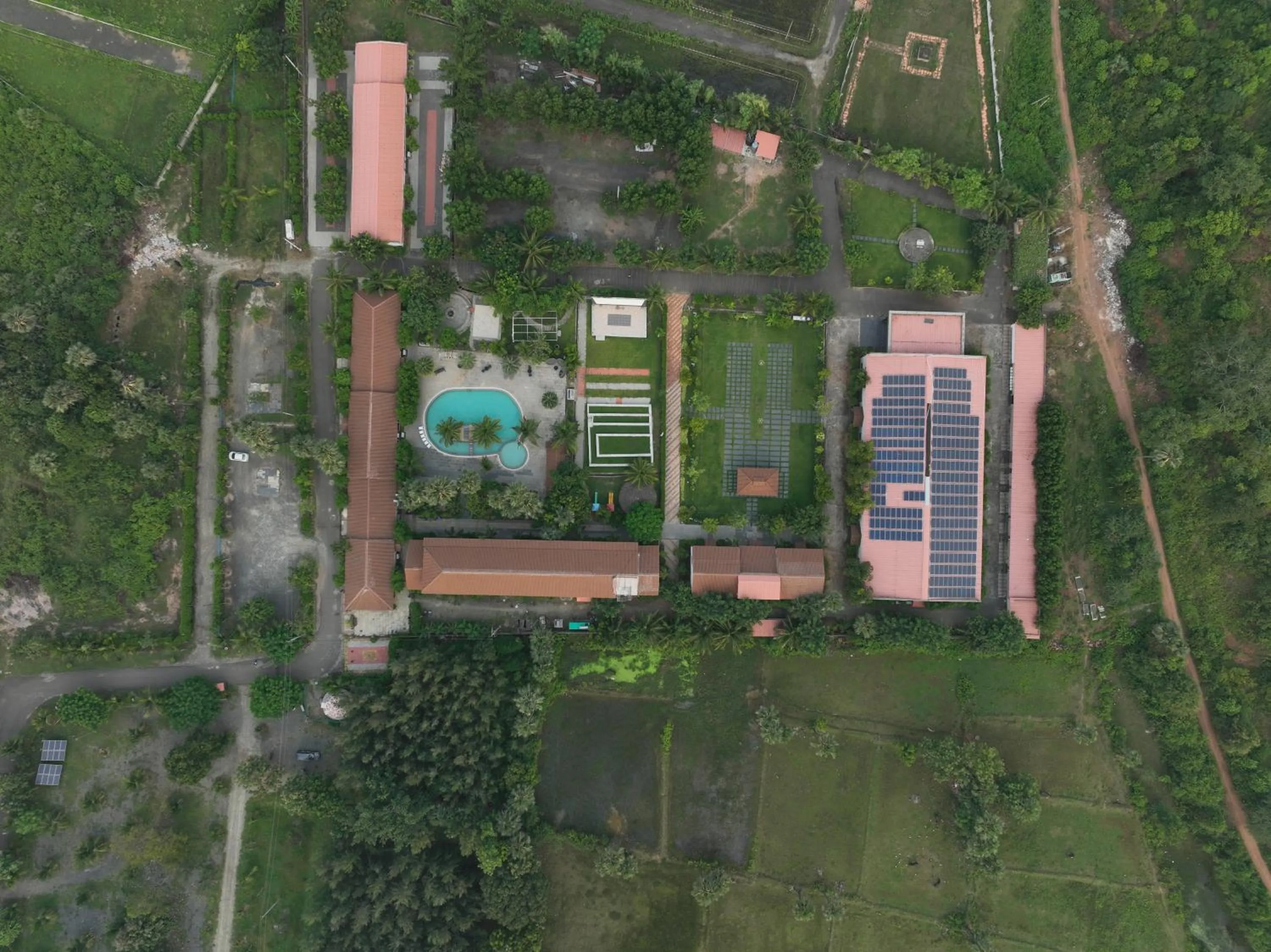 Bird's eye view in Spree One Resort And Convention Annavaram