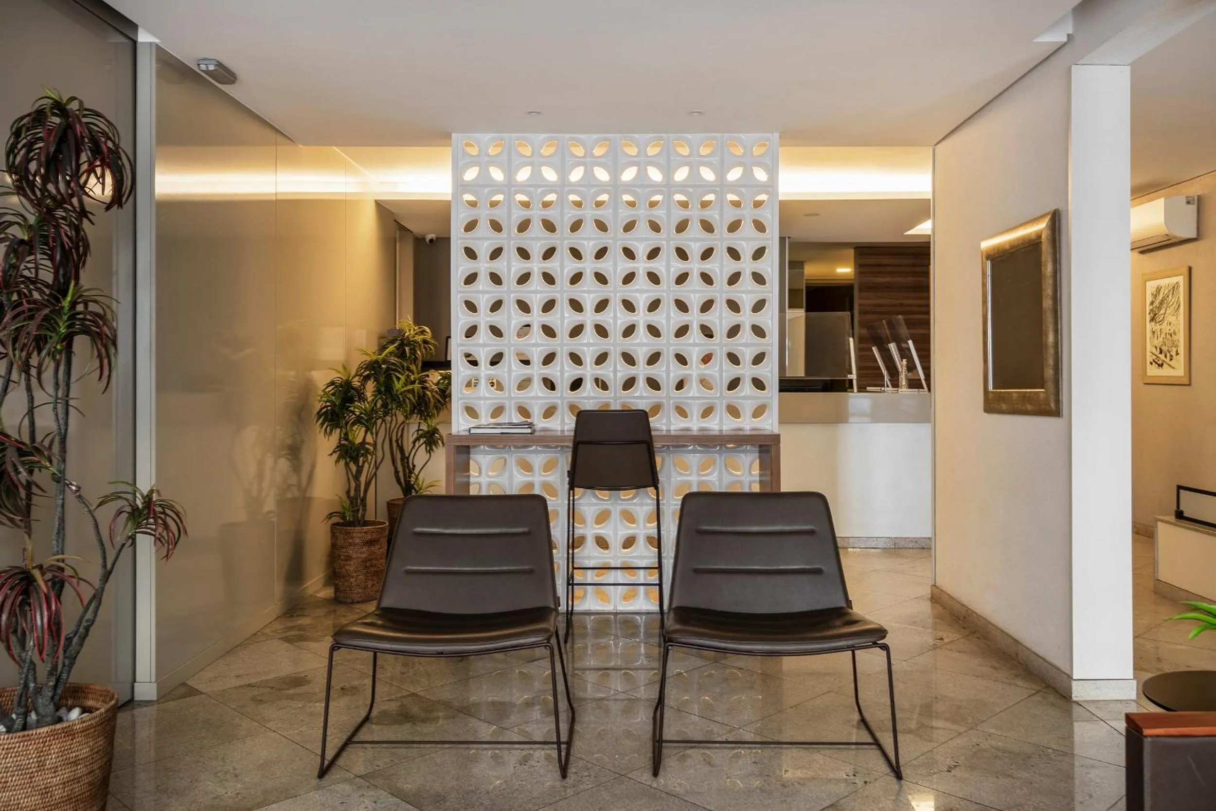 Lobby or reception in Hotel Cisne