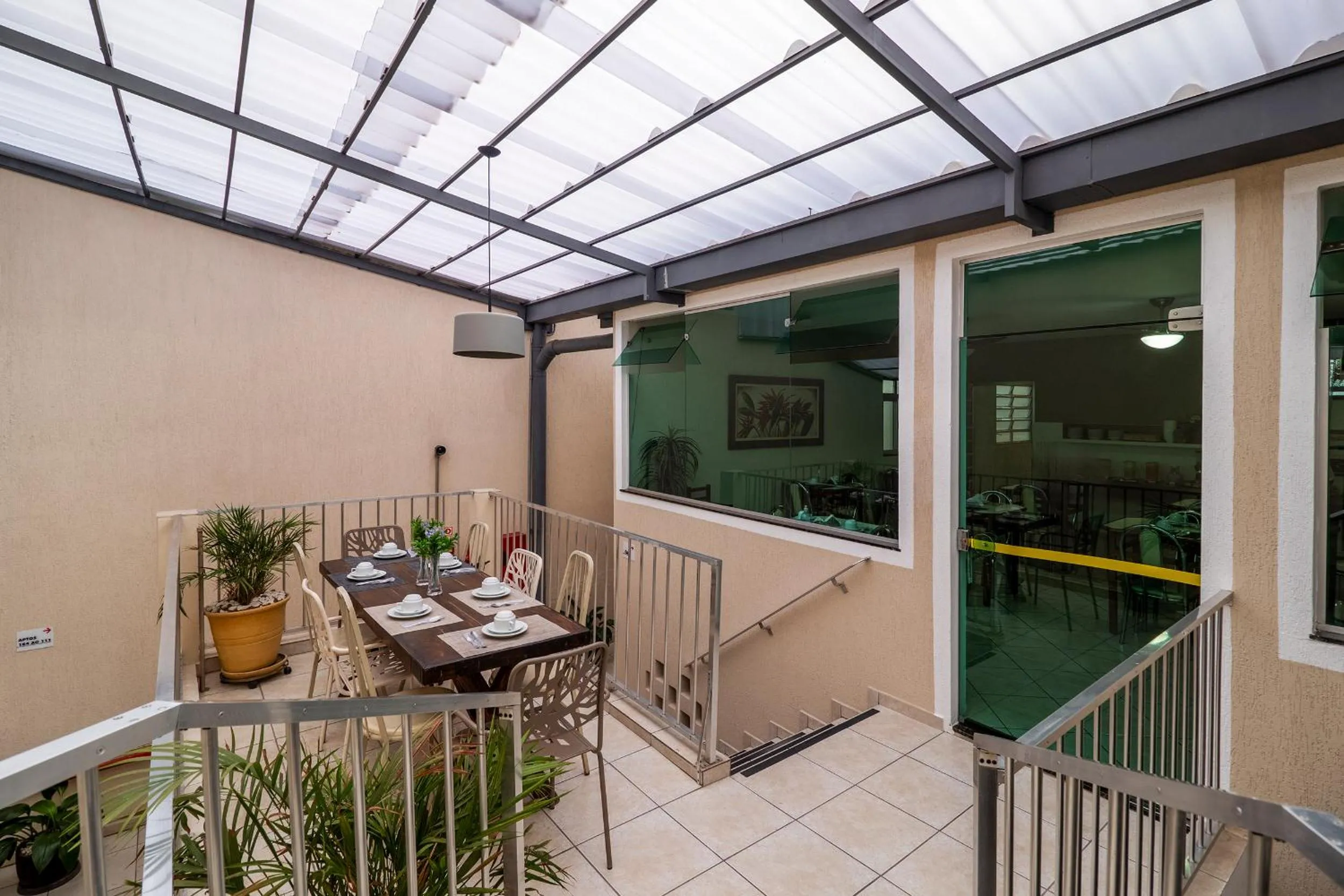 Property building in Hotel Cisne