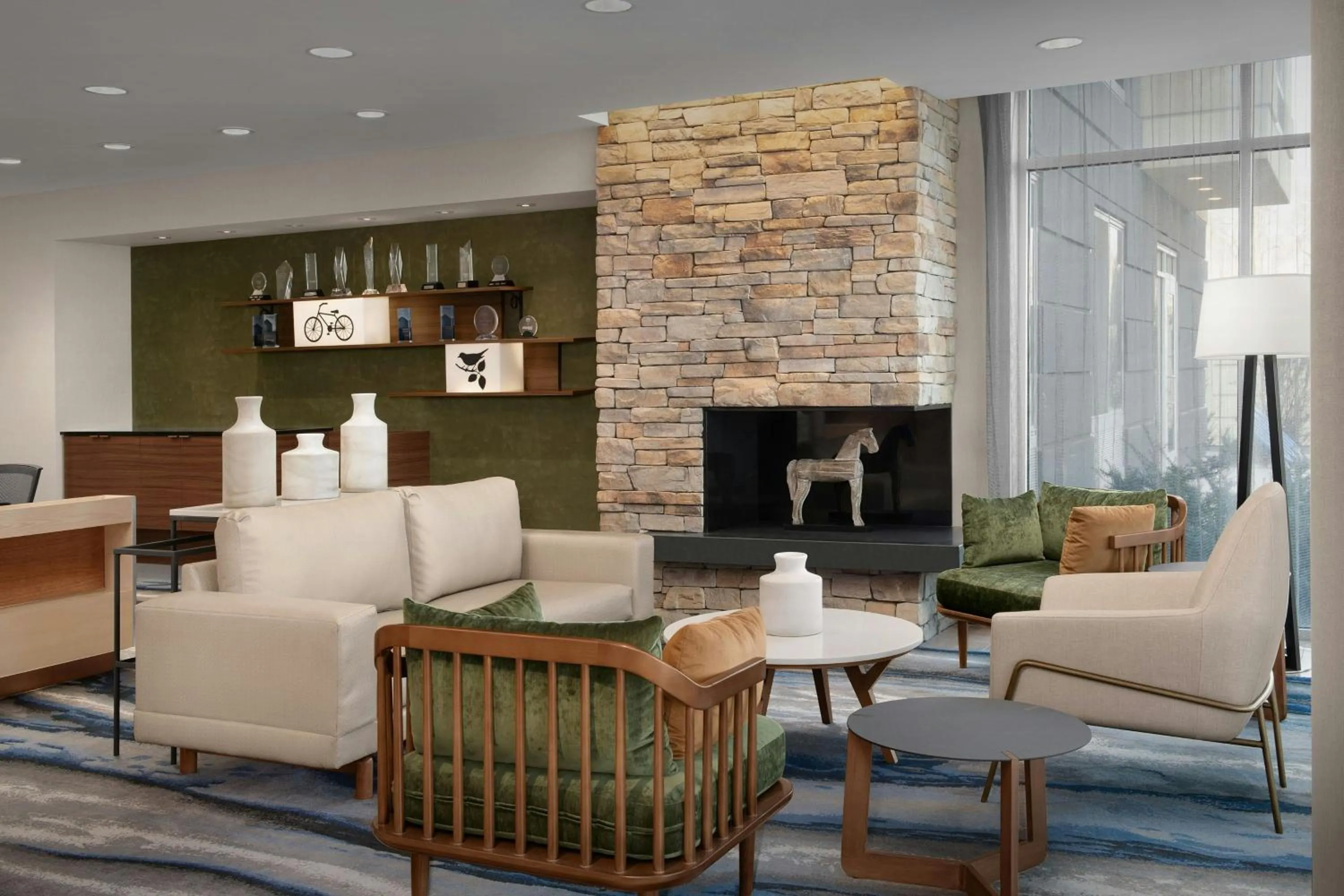 Lobby or reception in Fairfield by Marriott The Dalles