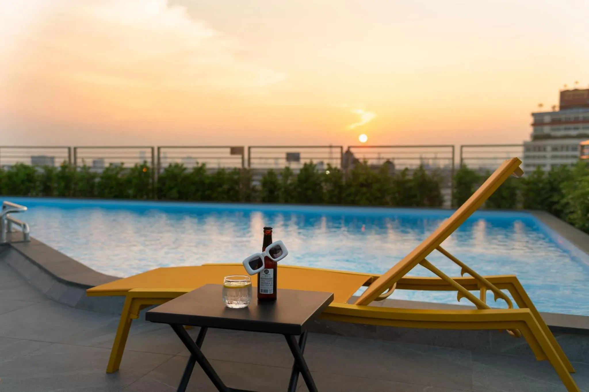 Swimming pool in Lumen Bangkok Udomsuk Station