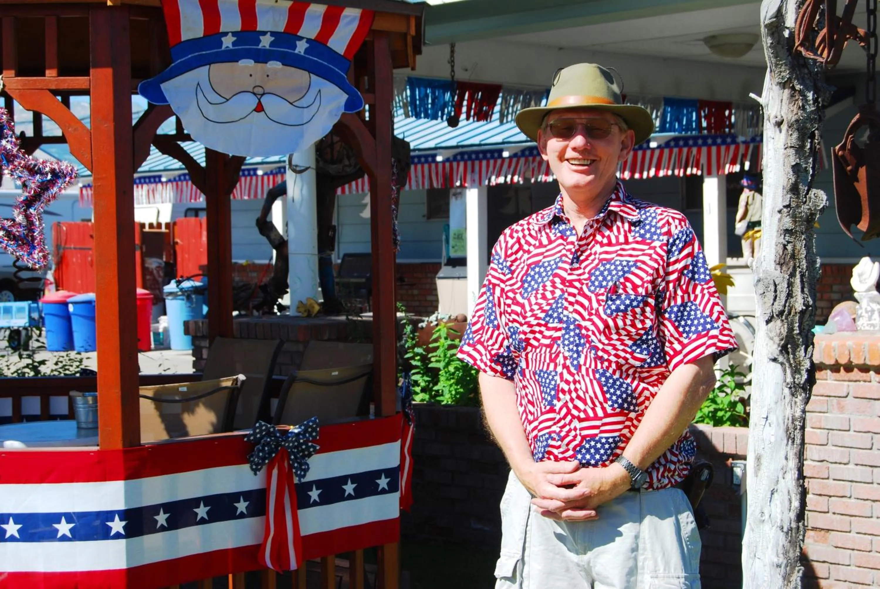 People in Redwood Motel