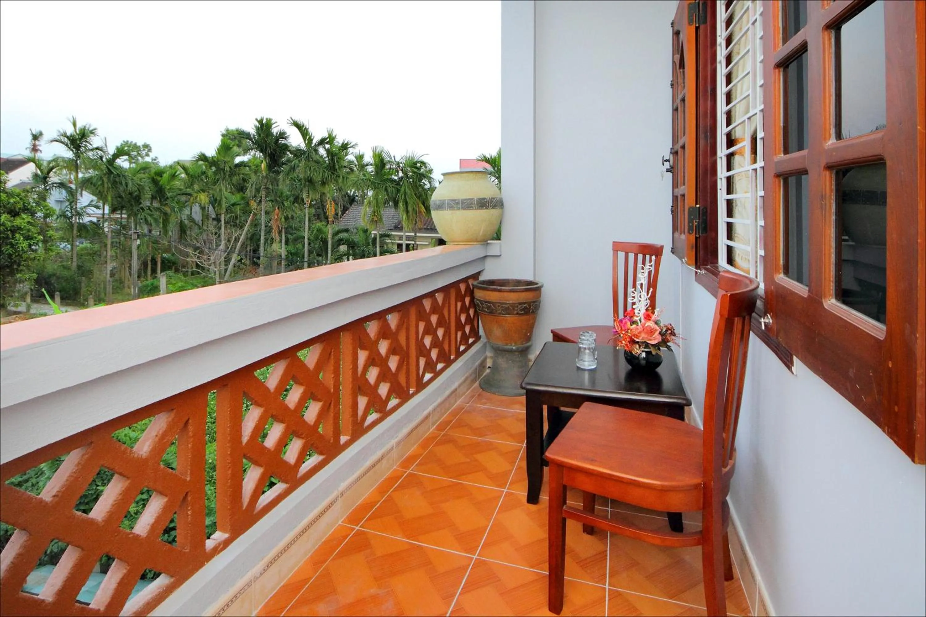 Balcony/Terrace in Blue Clouds Homestay