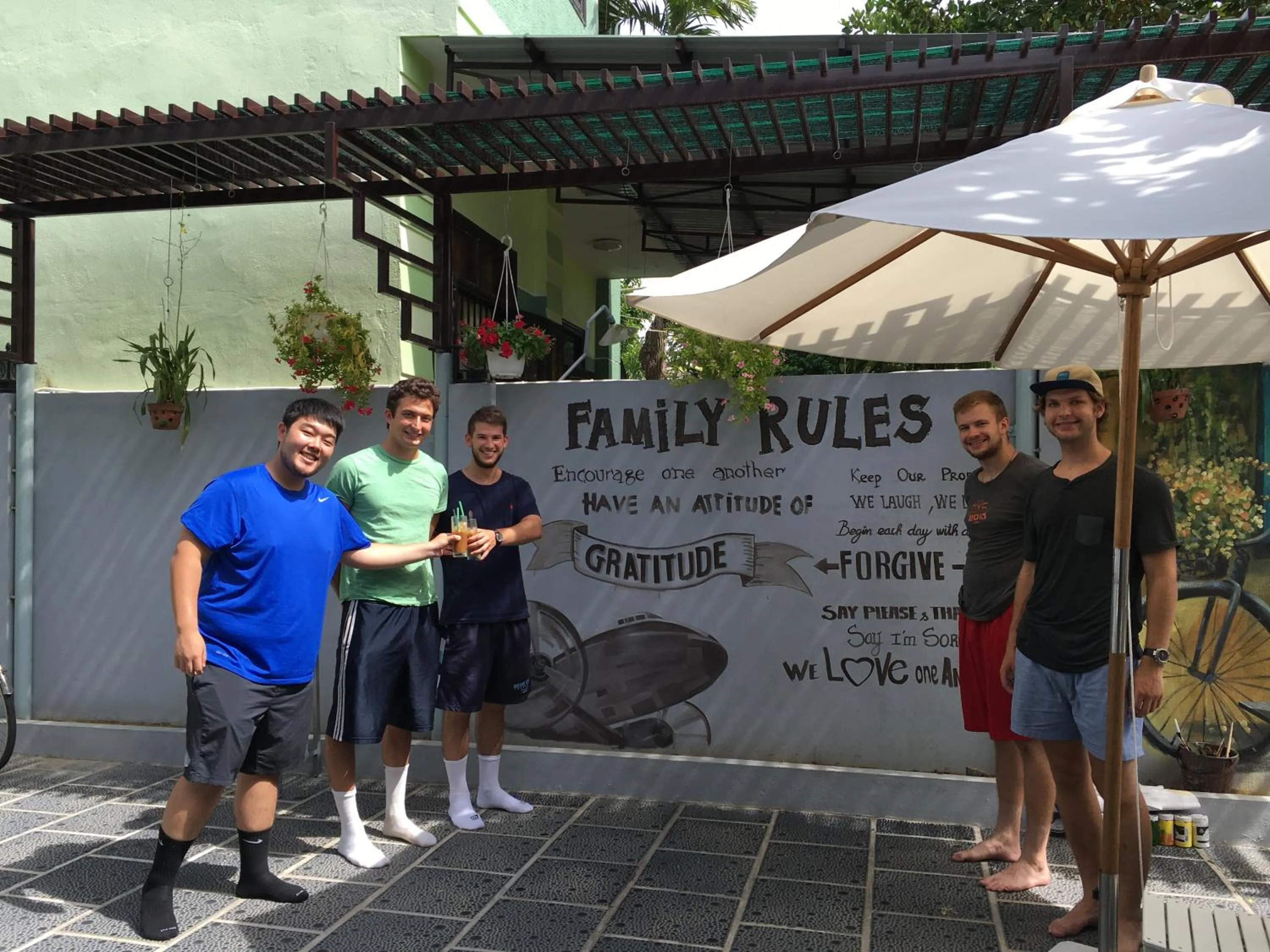 Property building in Blue Clouds Homestay