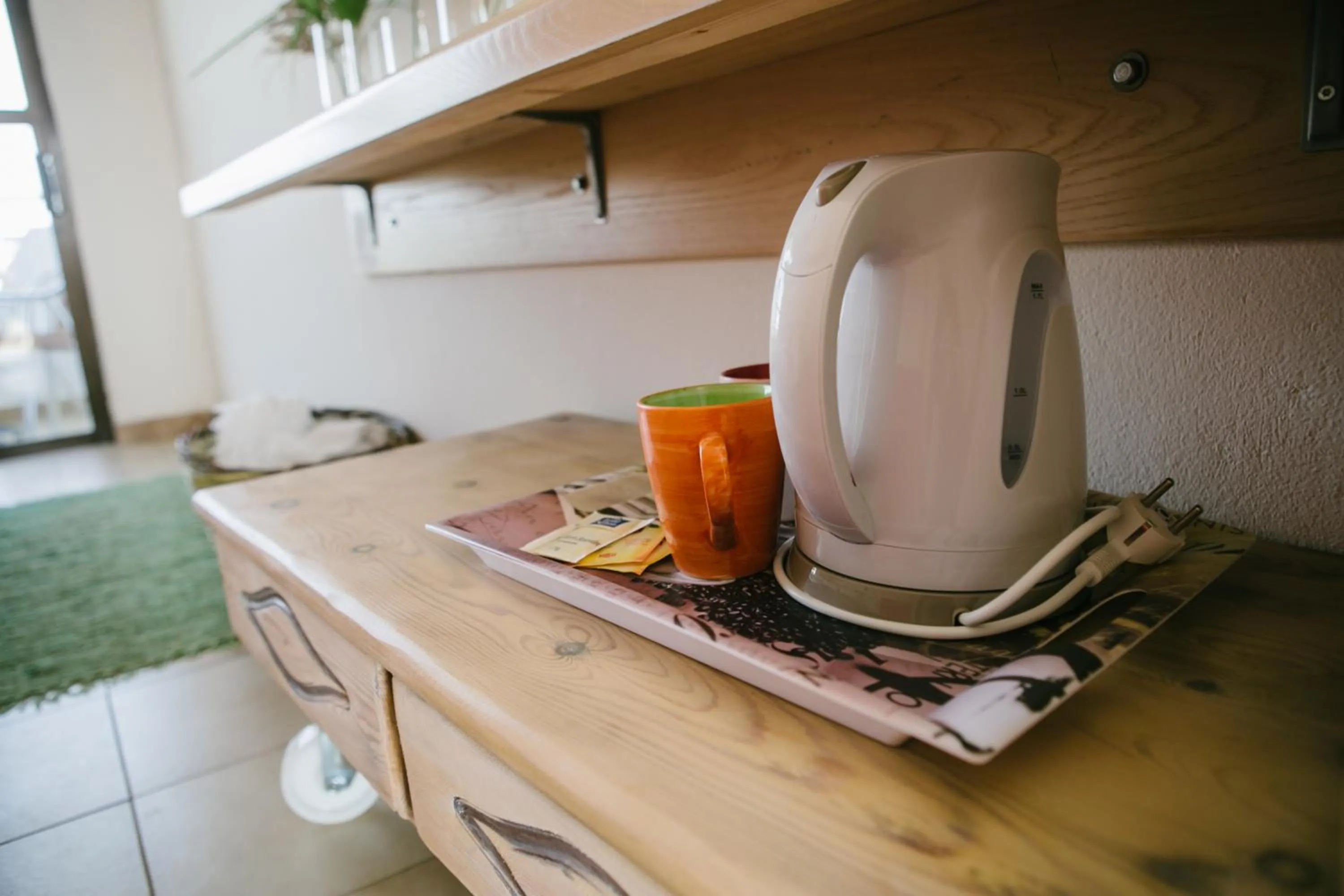 Coffee/tea facilities in Gorgona Studios