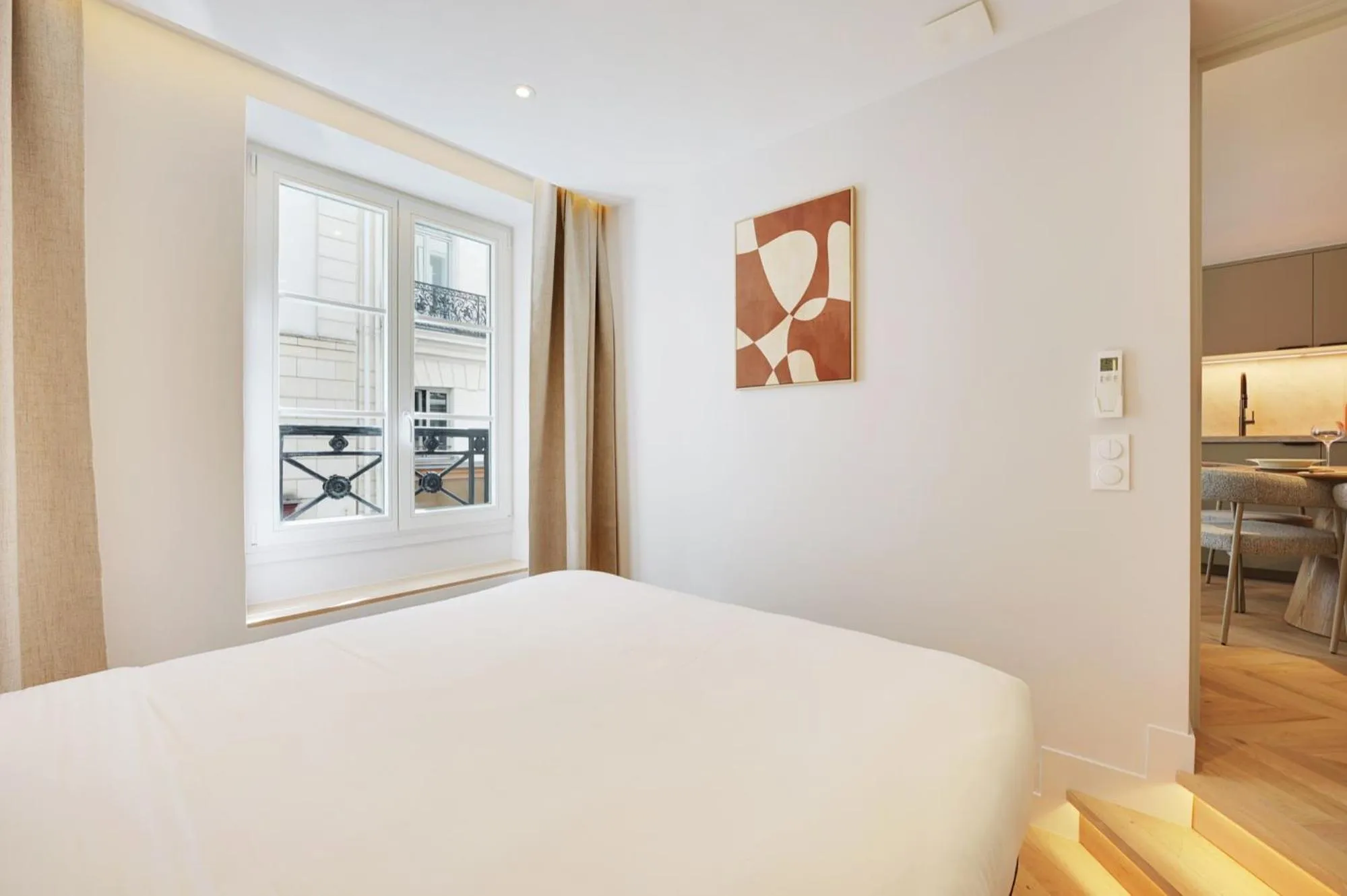 Bedroom, Bed in Quartier Libre Madeleine
