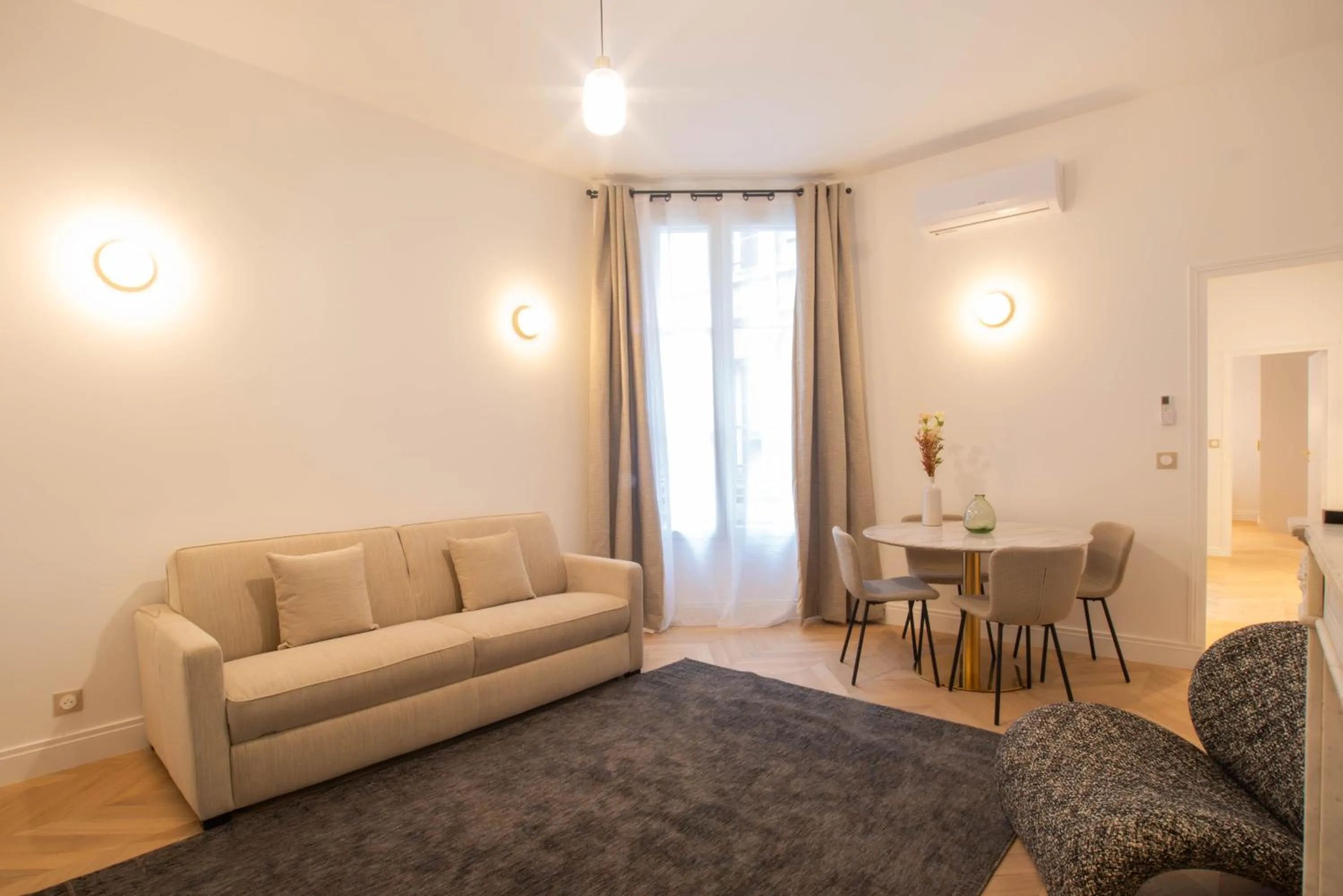 Living room in Quartier Libre Madeleine