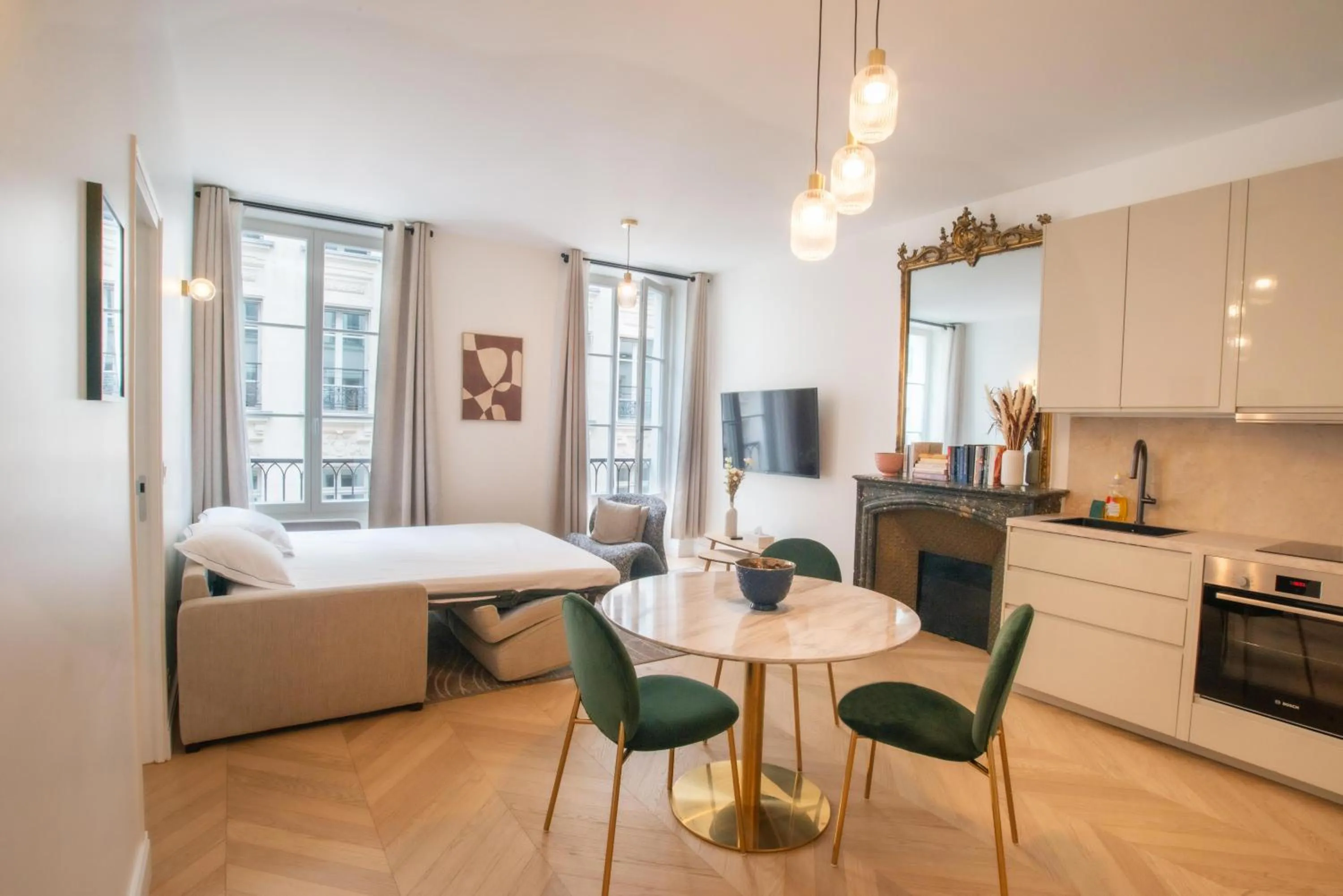 Living room in Quartier Libre Madeleine